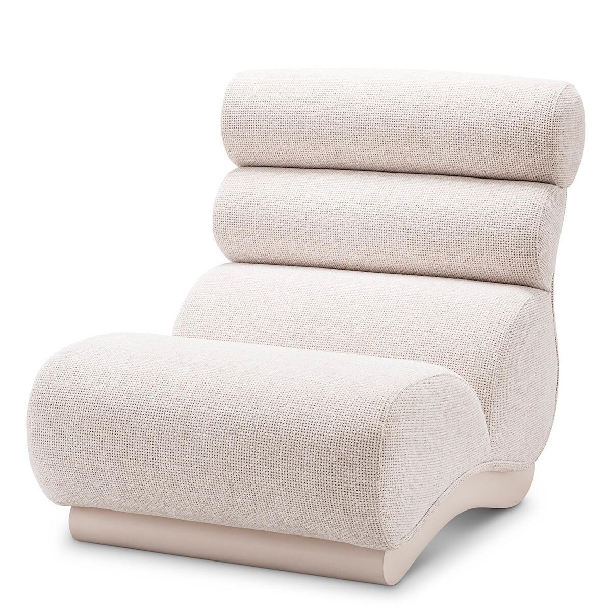 Shown in Lyssa Off-White, White finish