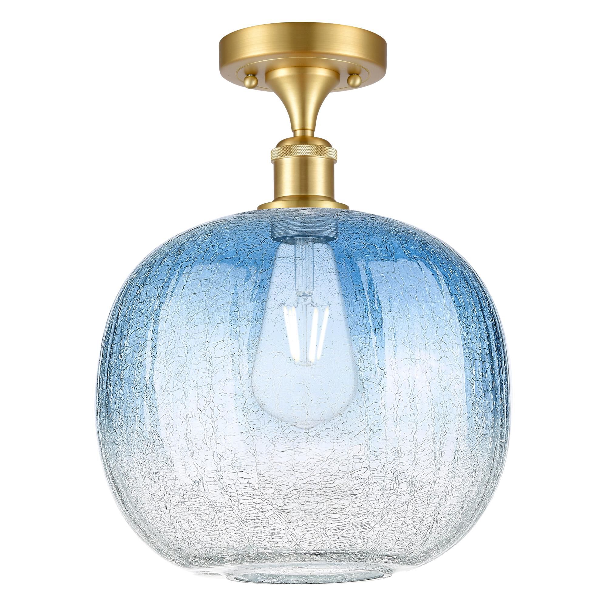 Bruno Marashlian Brookhaven Sphere 11 Inch Semi Flush Mount by Innovations Lighting