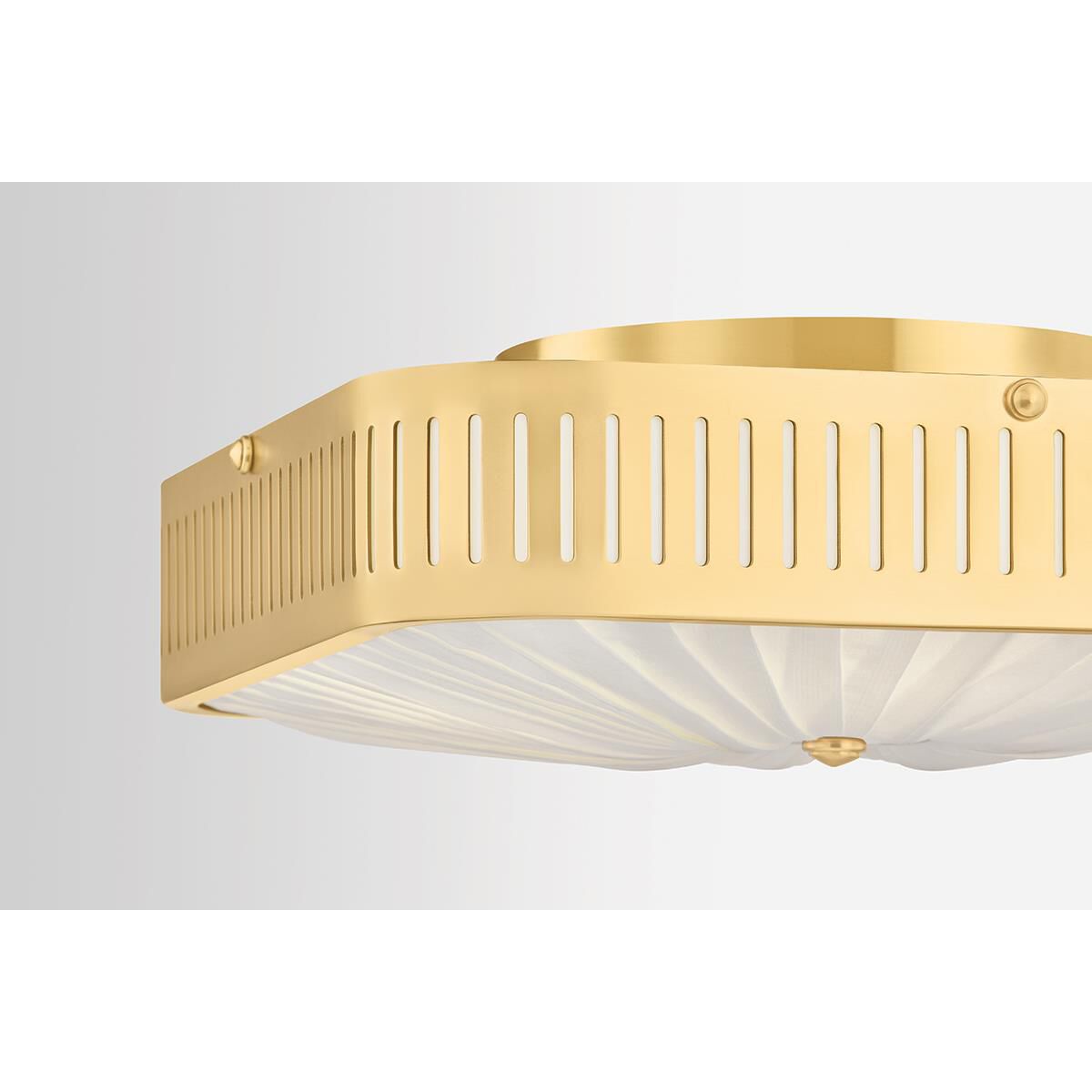 Augusta Hoffman Henri 15 Inch Semi Flush Mount by Hudson Valley Lighting