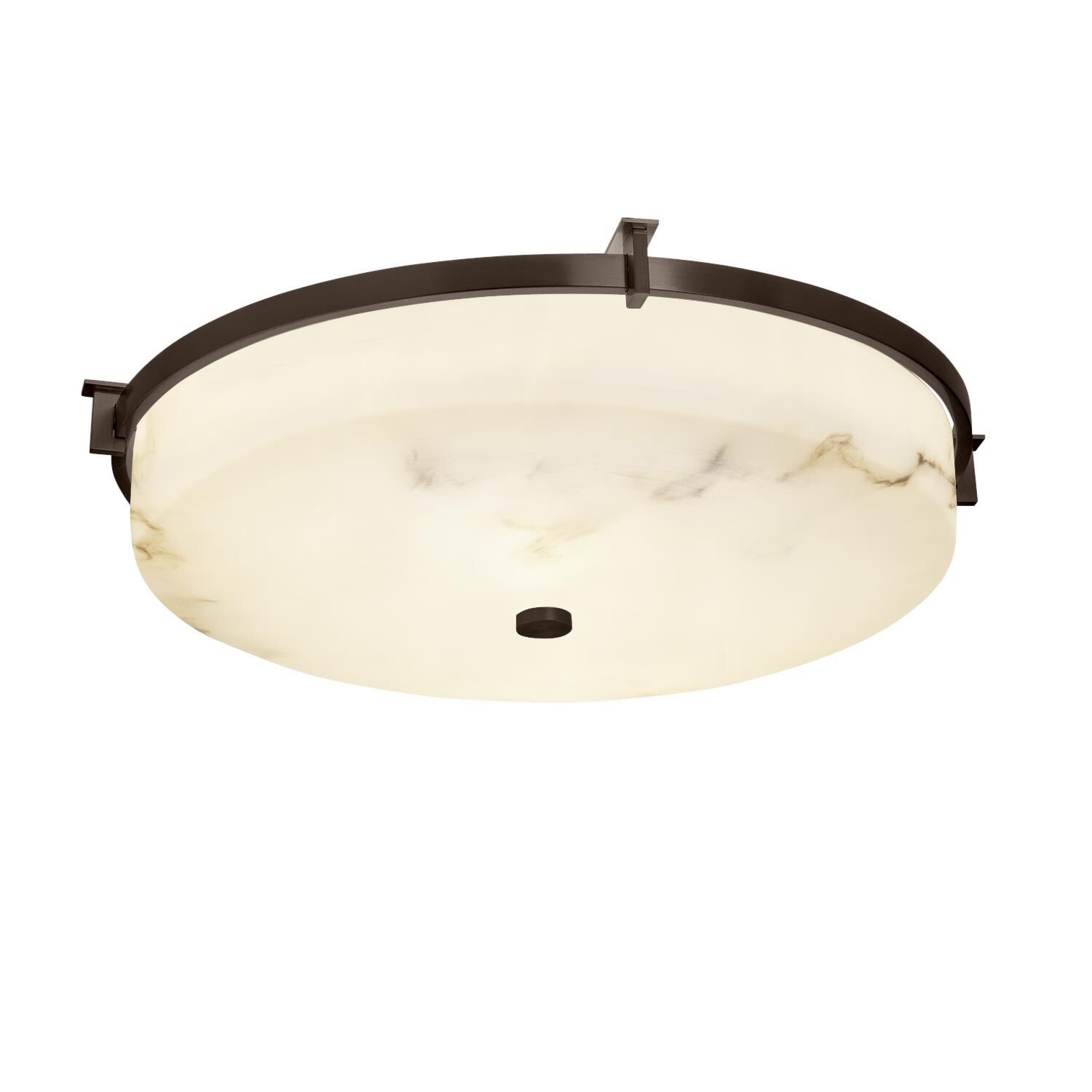 Lumenaria 20 Inch 3 Light Flush Mount by Justice Design Group