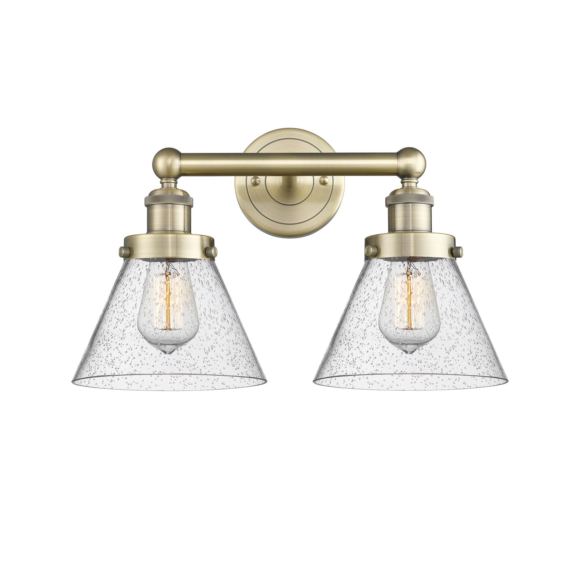 Bruno Marashlian Cone 17 Inch 2 Light Bath Vanity Light by Innovations Lighting