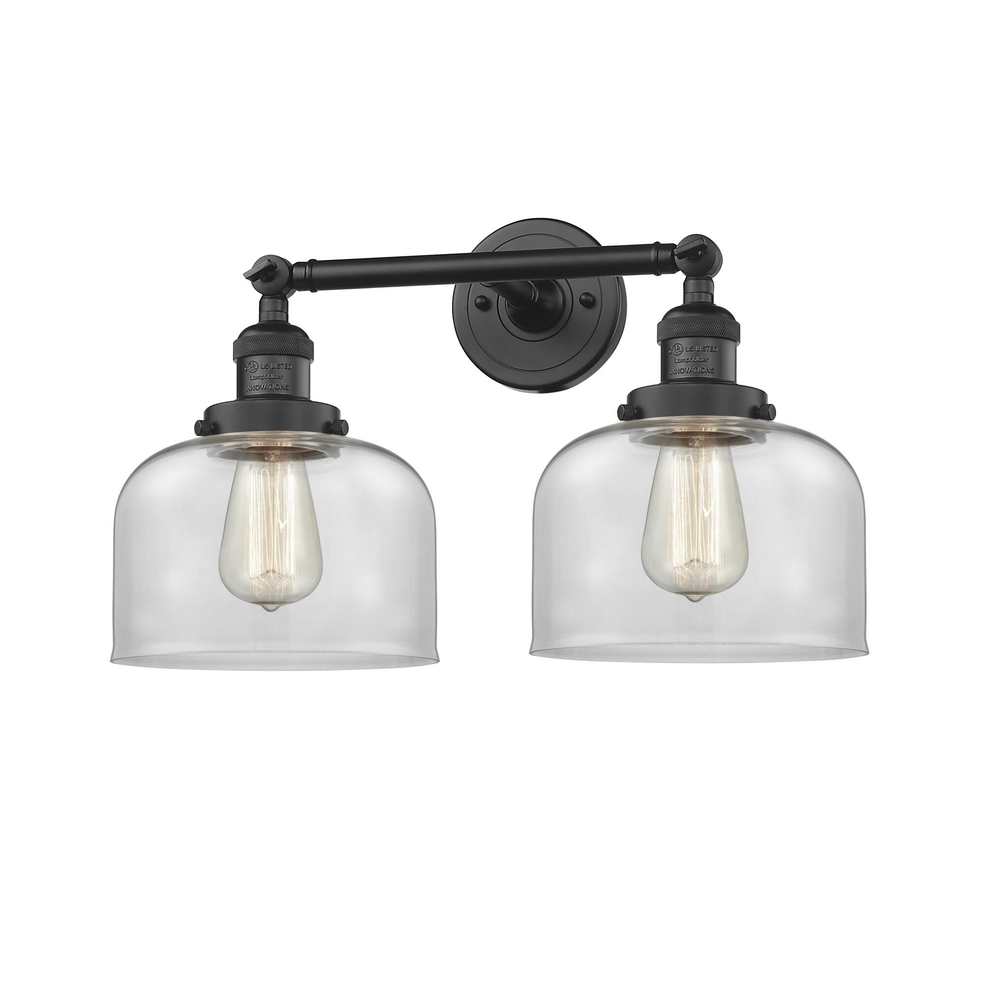 Bruno Marashlian Large Bell 18 Inch 2 Light Bath Vanity Light by Innovations Lighting