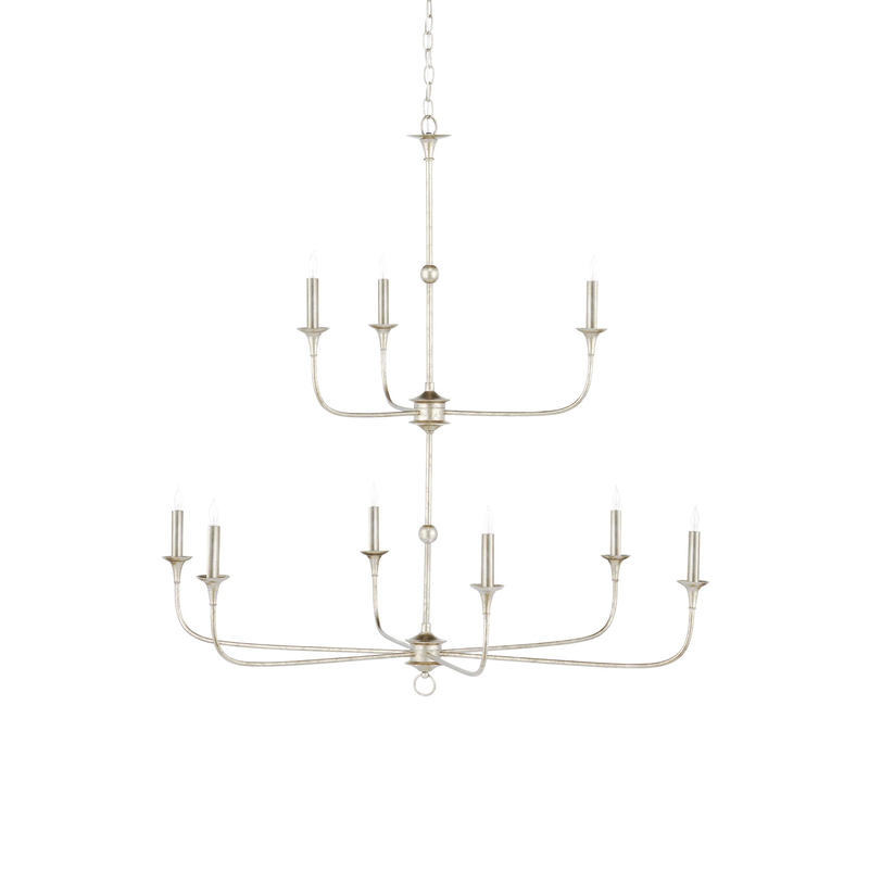 Nottaway Large Chandelier by Currey & Company