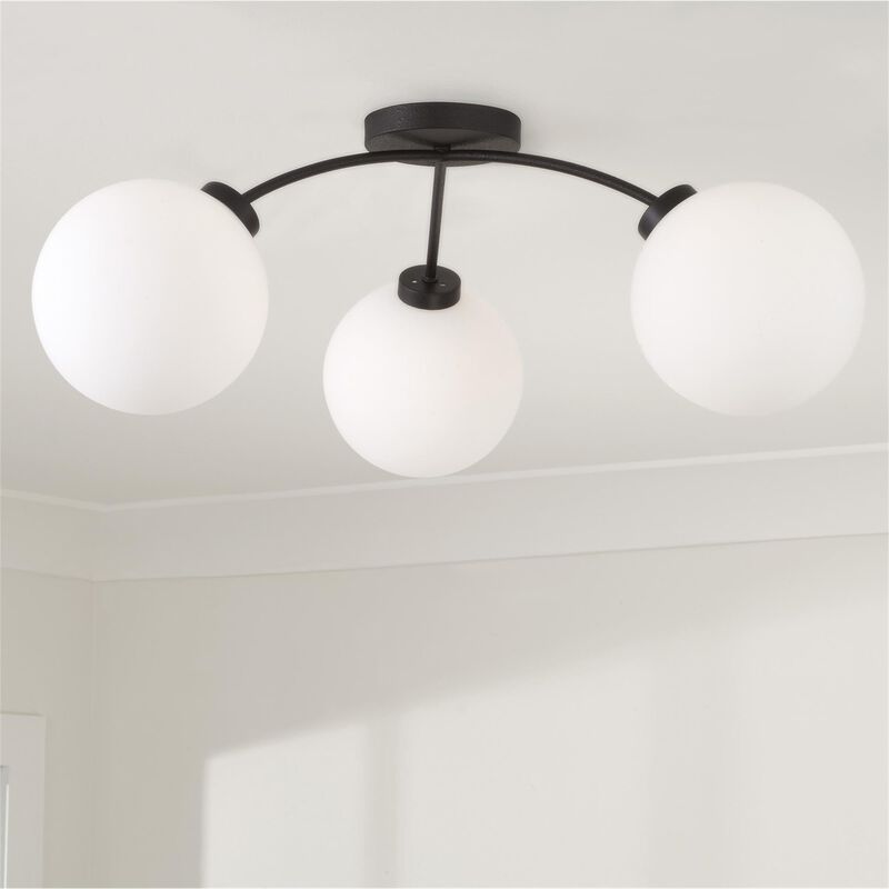 Amos 28 Inch Semi Flush Mount by Capital Lighting Fixture Company