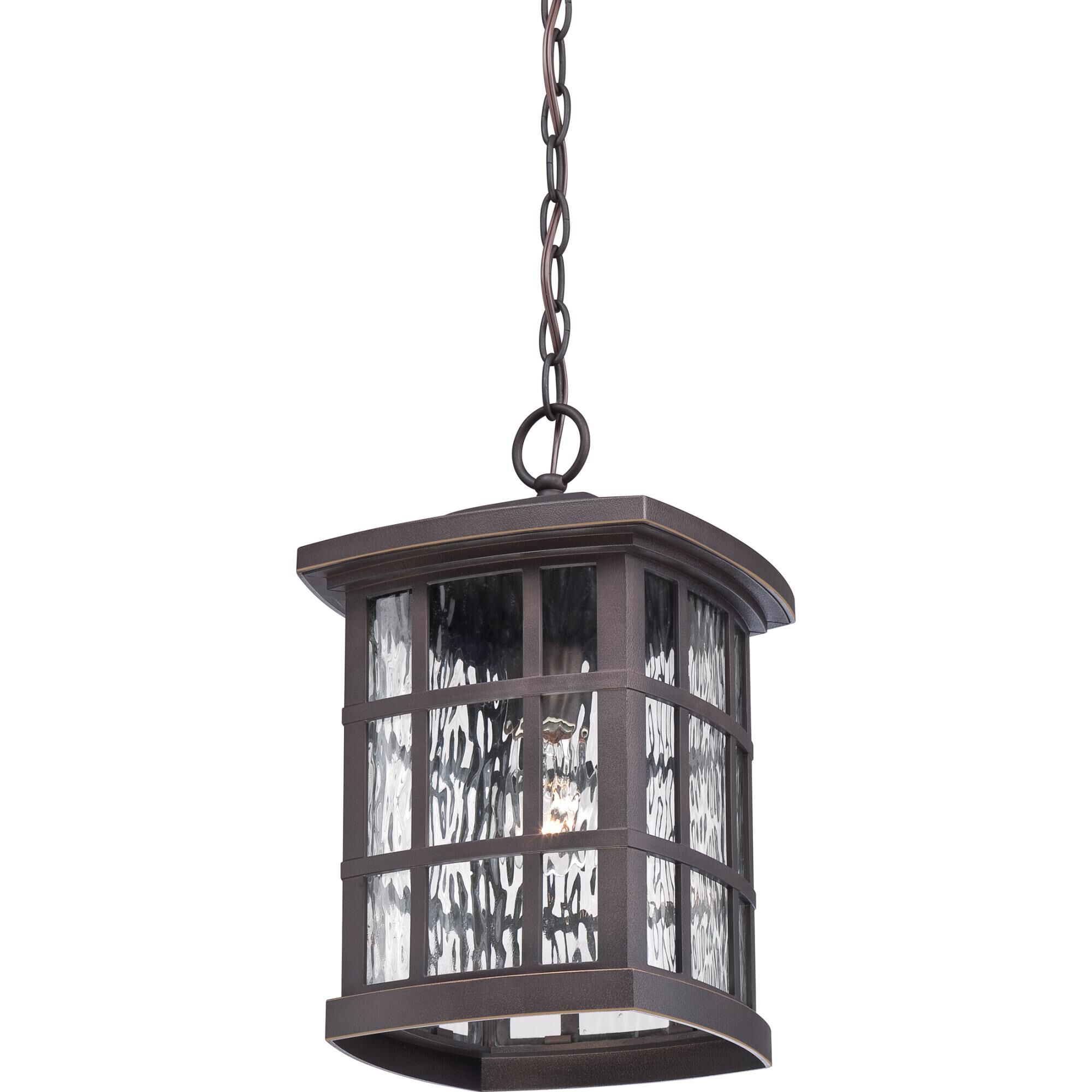 Quoizel Stonington 15 Inch Tall Outdoor Hanging Lantern