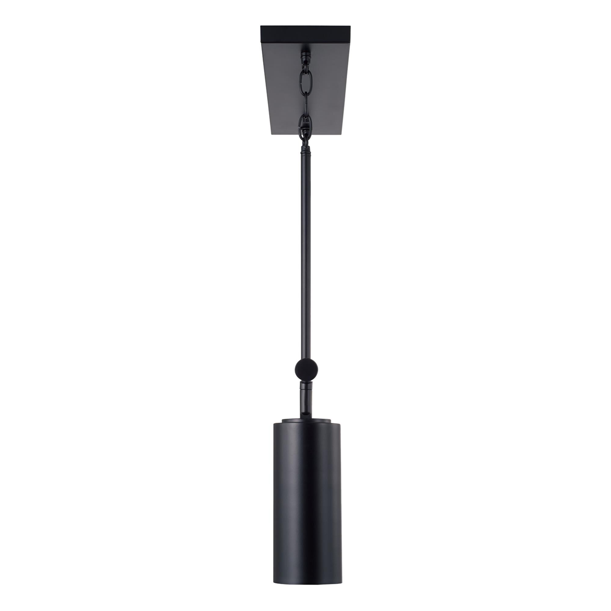 Shown in Matte Black finish and Matte Black Metal with White Interior shade
