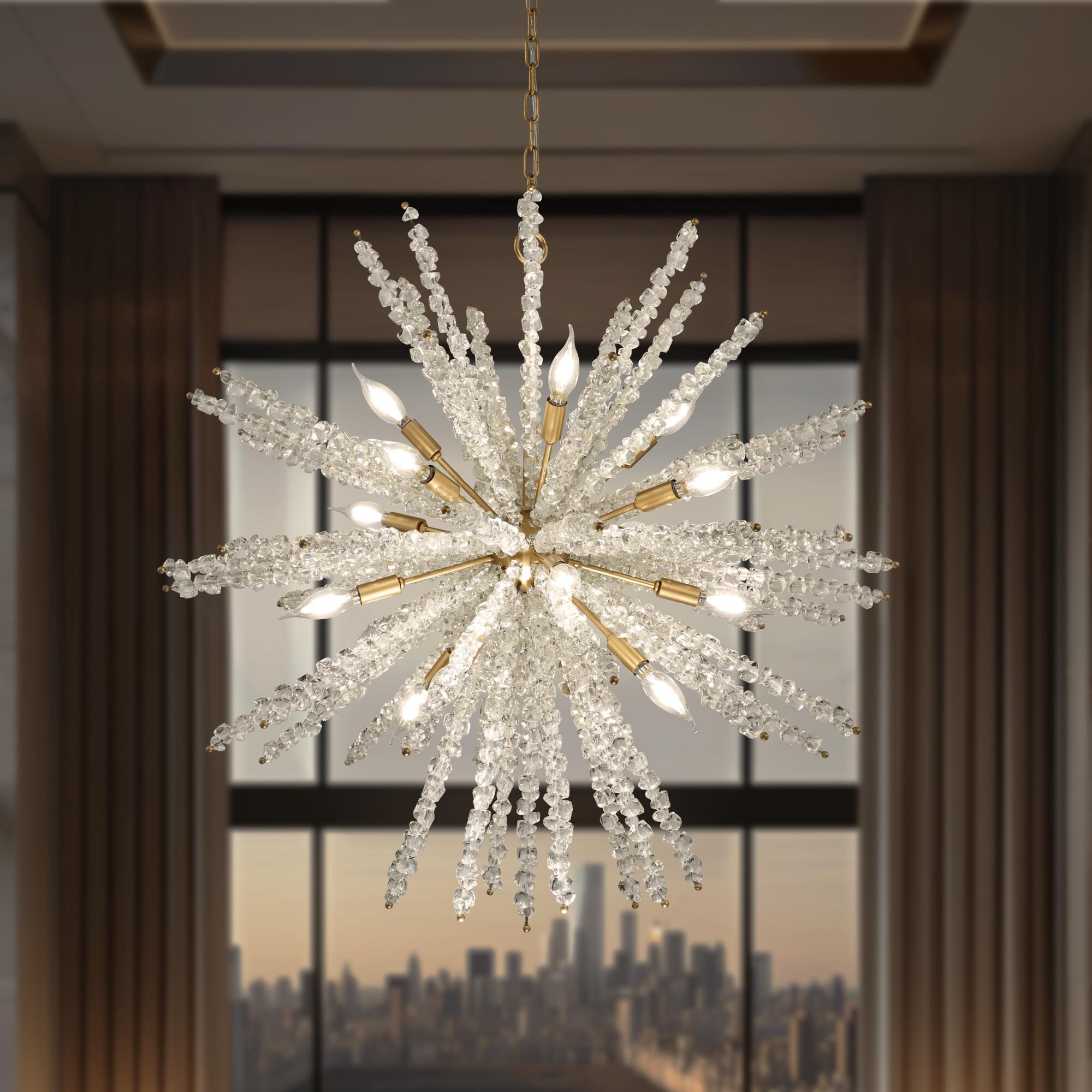 Aisi 36 Inch Large Pendant by Metropolitan Lighting
