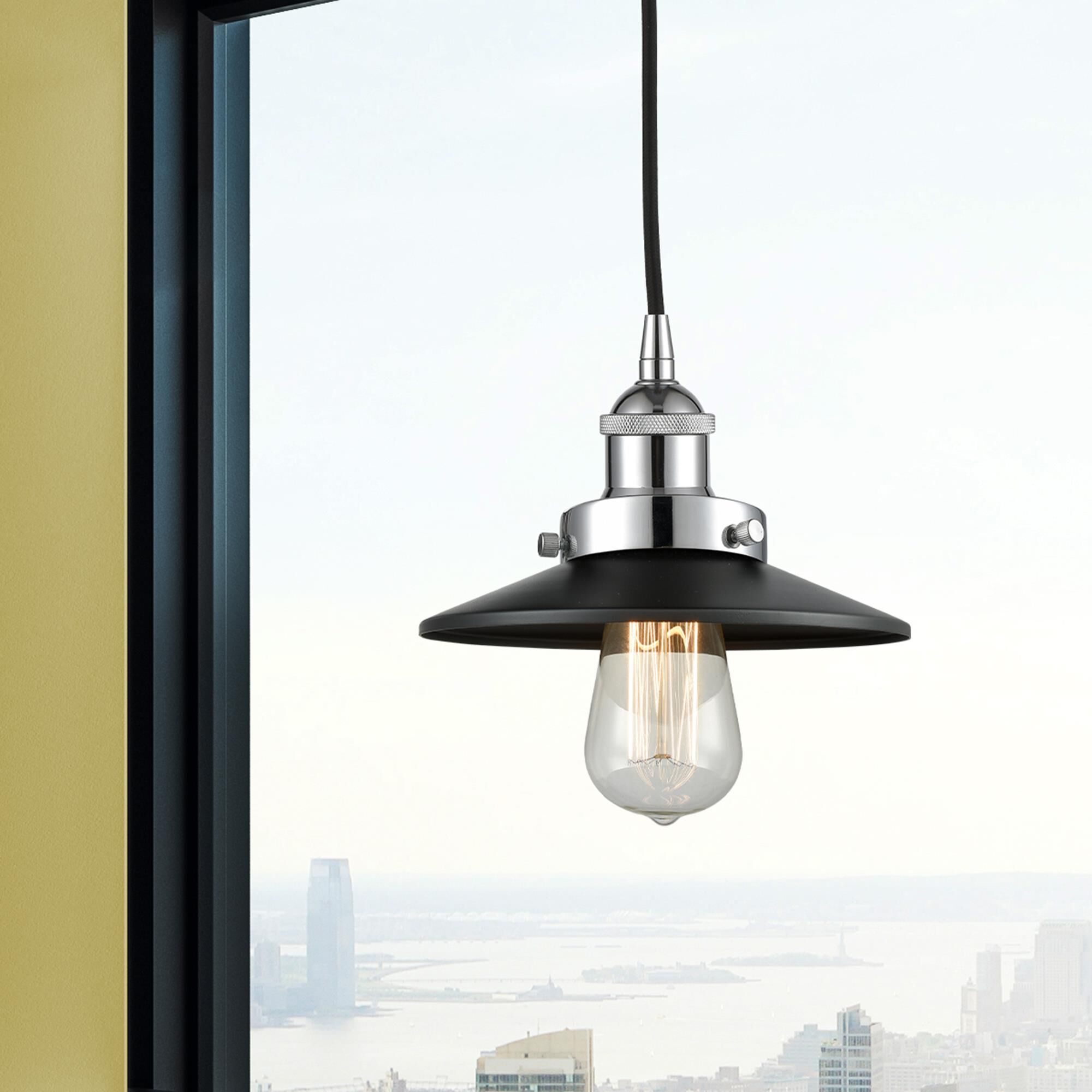 Bruno Marashlian Railroad 8 Inch Mini Pendant by Innovations Lighting