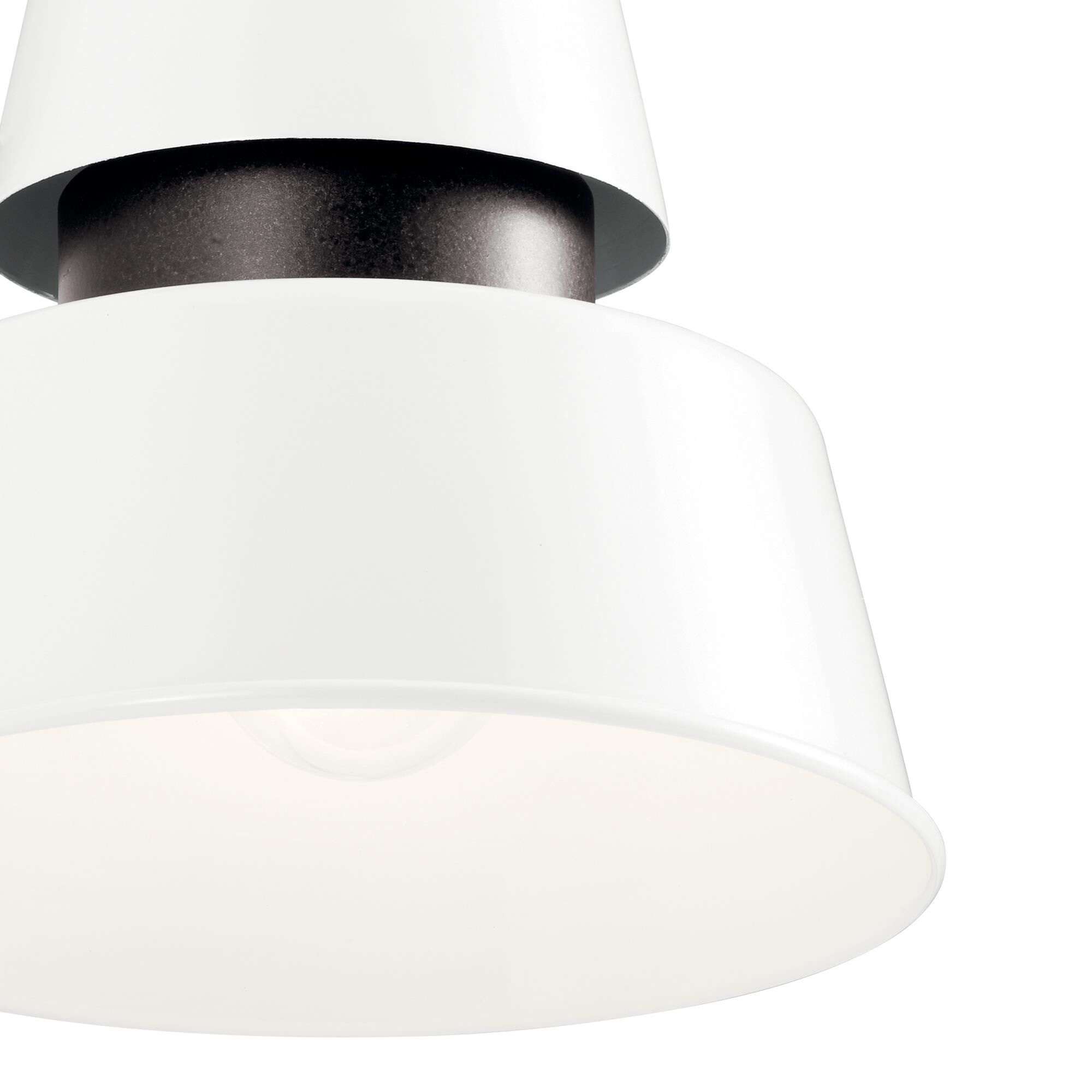 Shown in White finish