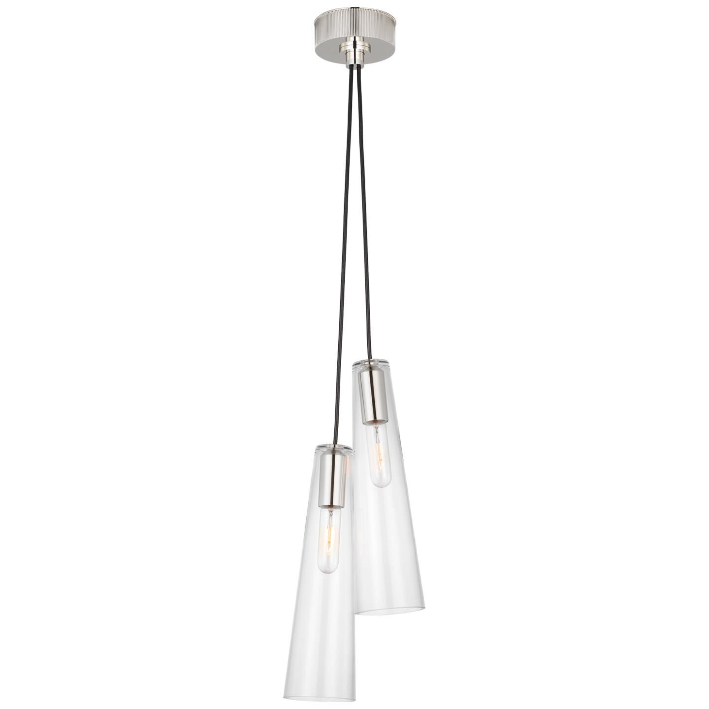 Ray Booth Osvaldo 8 Inch Multi Light Pendant by Visual Comfort Signature Collection