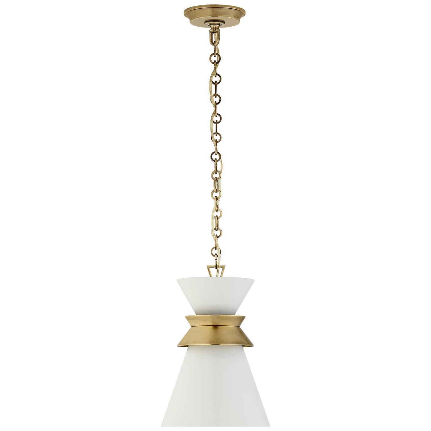 Visual Comfort Signature Collection Chapman & Myers Alborg 10 Inch Mini Pendant