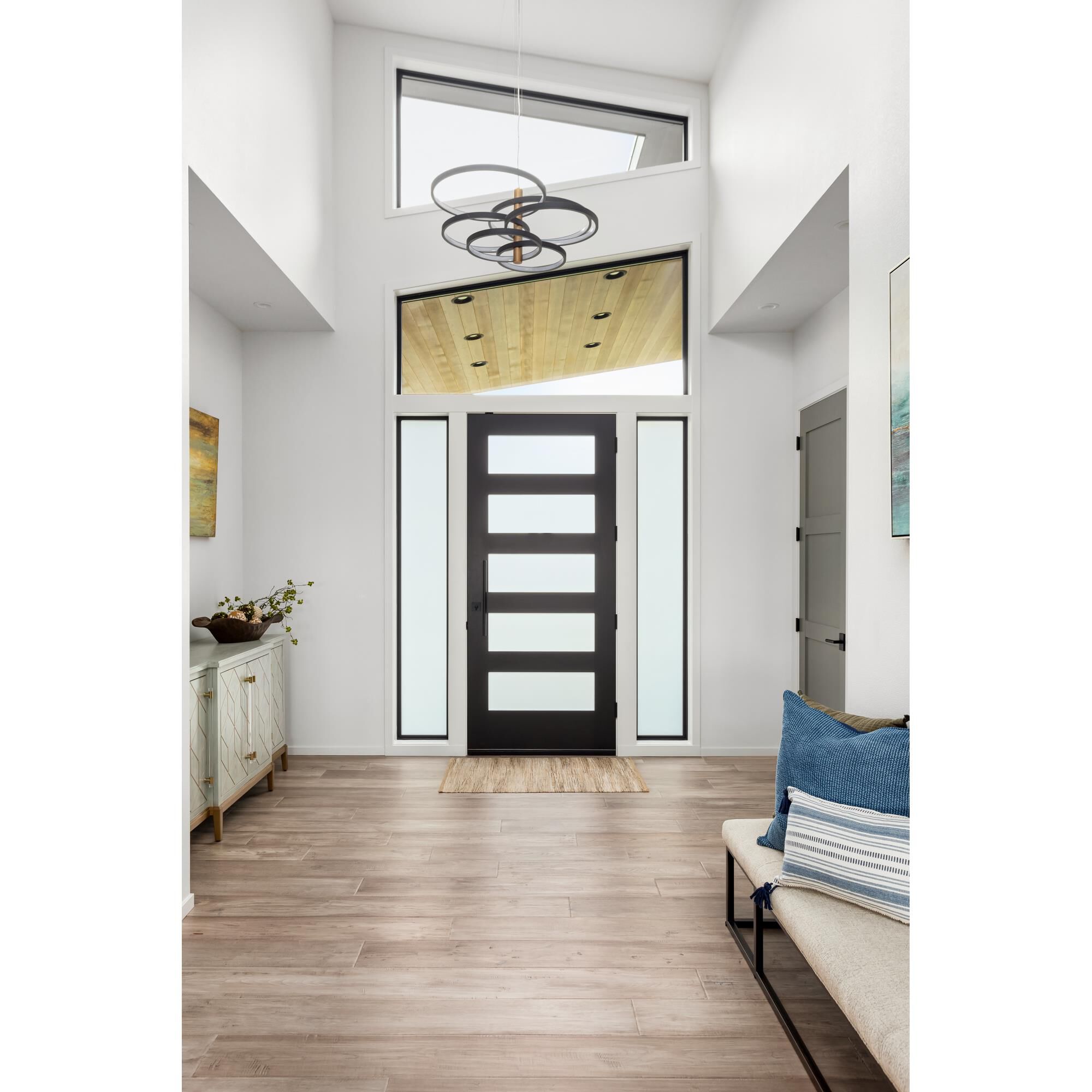 Hoopla Multi Light Pendant by ET2 Lighting