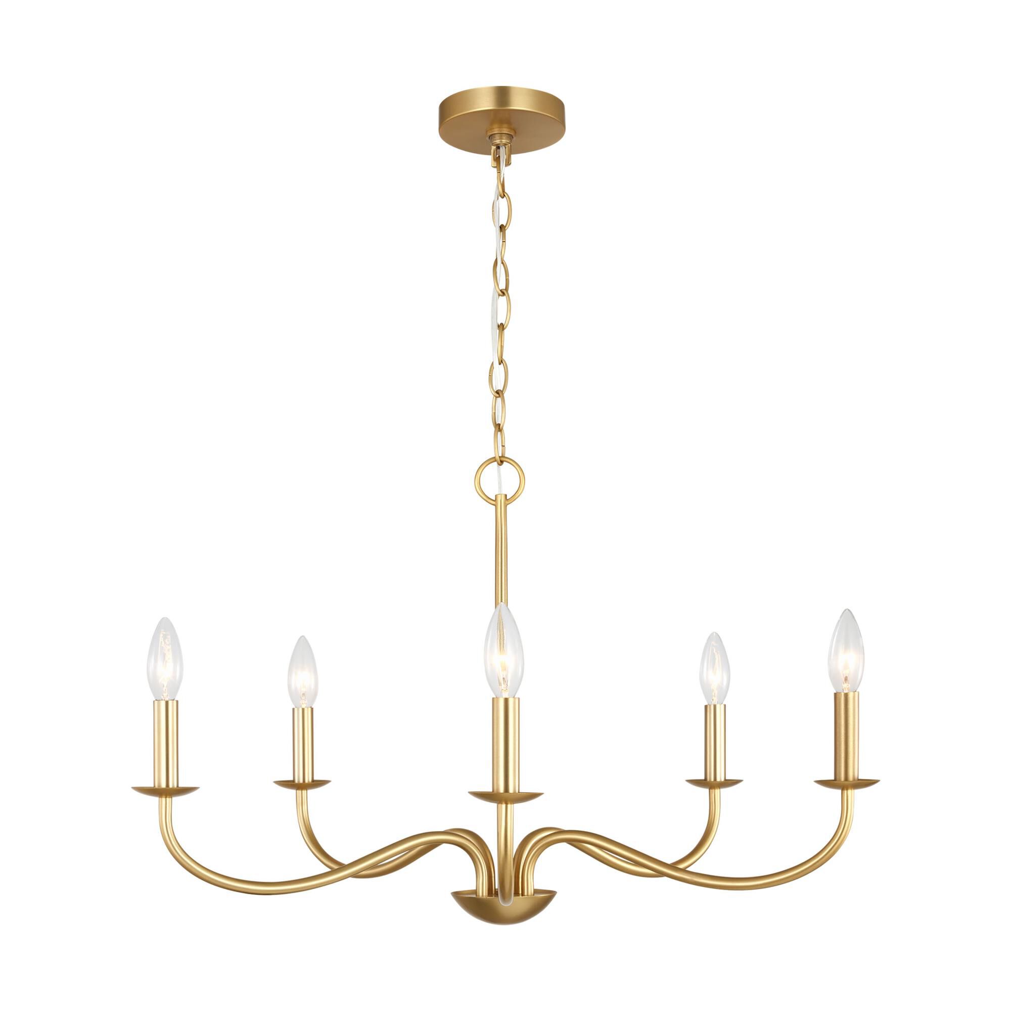 Shown in Satin Brass finish