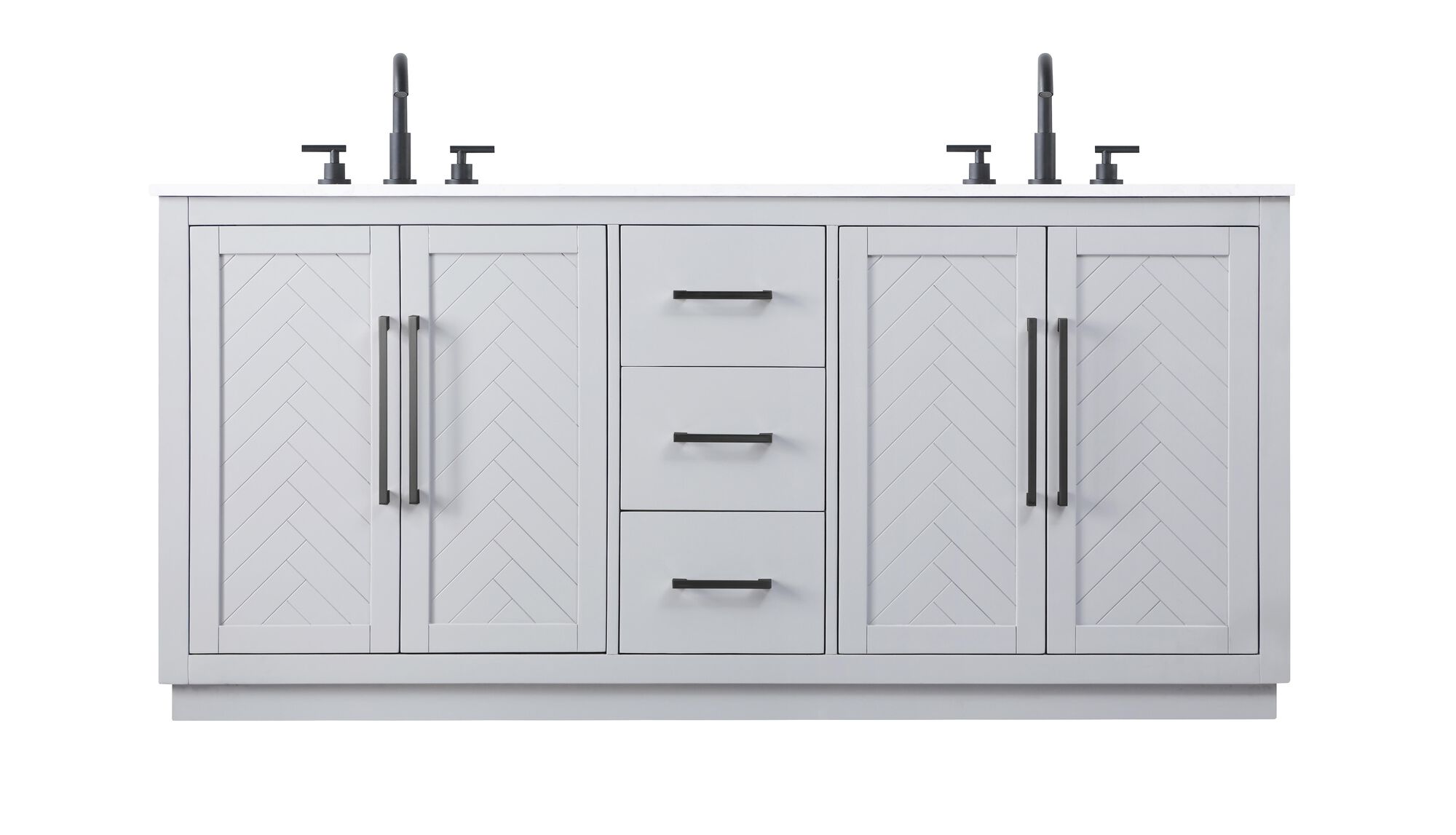 Shown in Grey finish