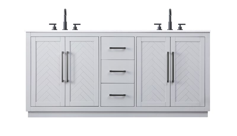 Chase 72 Inch Bath Vanity by Elegant Dcor