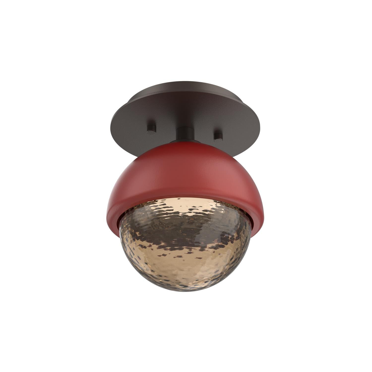 Levi Wilson Cabochon 6 Inch Flush Mount by Hammerton Studio
