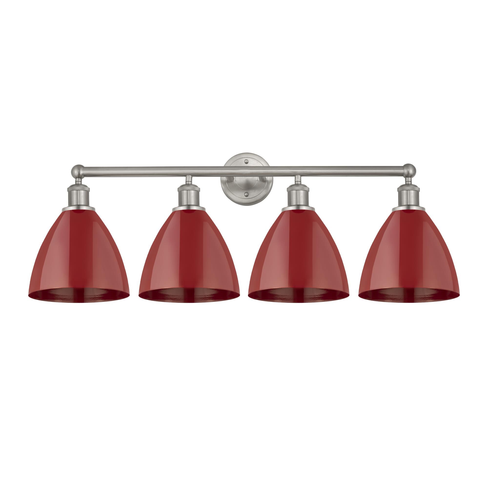 Bruno Marashlian Plymouth Dome 34 Inch 4 Light Bath Vanity Light by Innovations Lighting