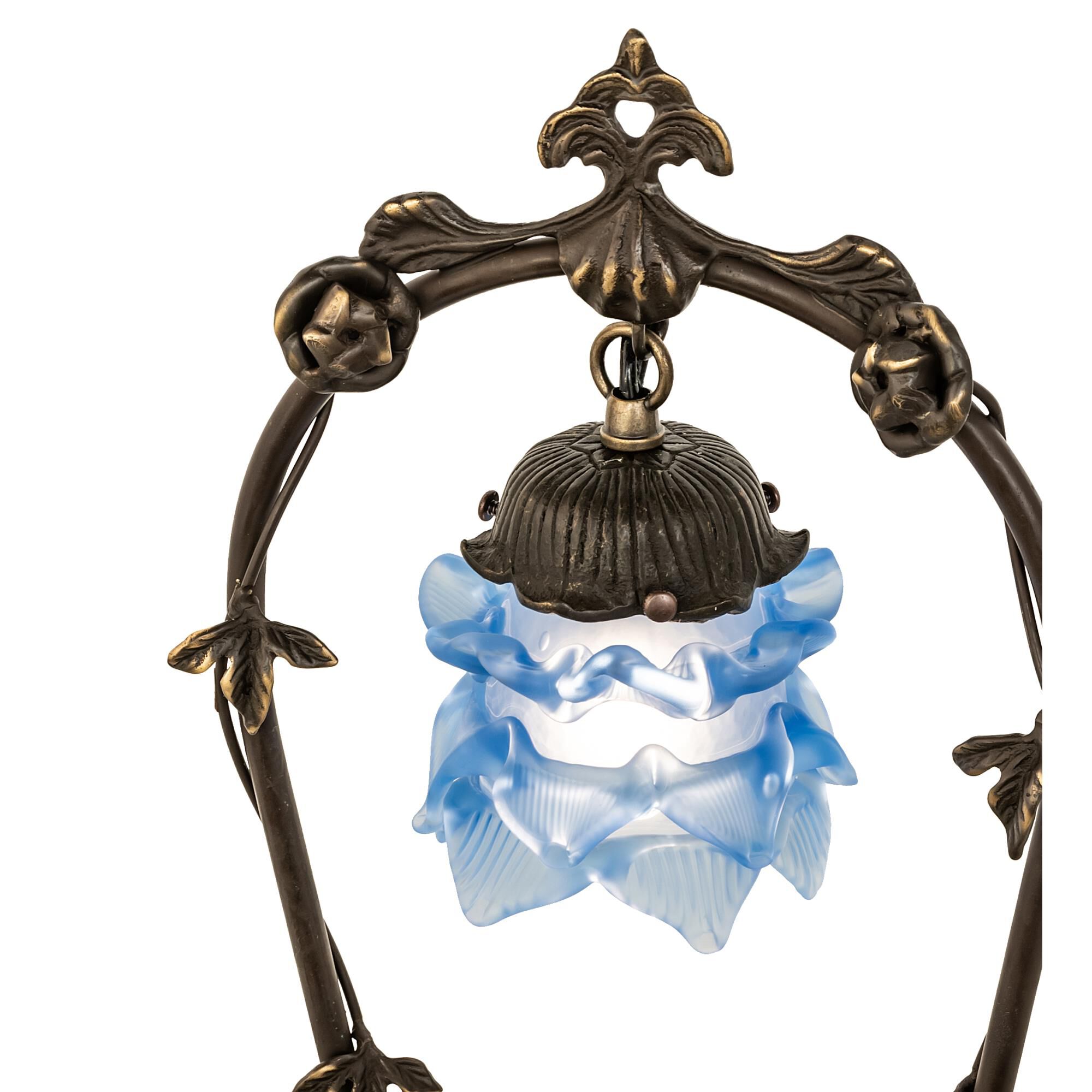 Blue Cherub 19 Inch Accent Lamp by Meyda Lighting