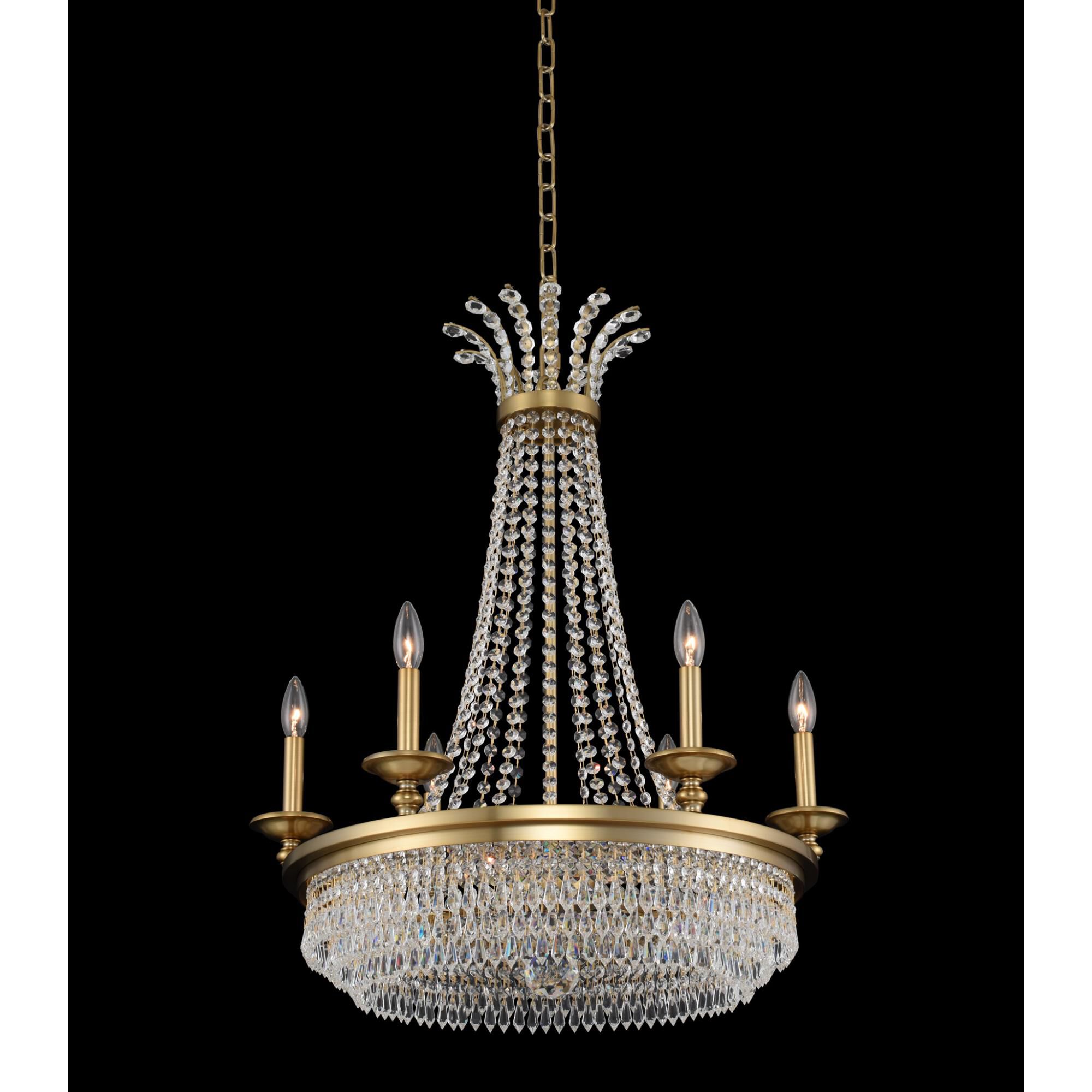 Tavo 26 Inch 9 Light Chandelier by Allegri