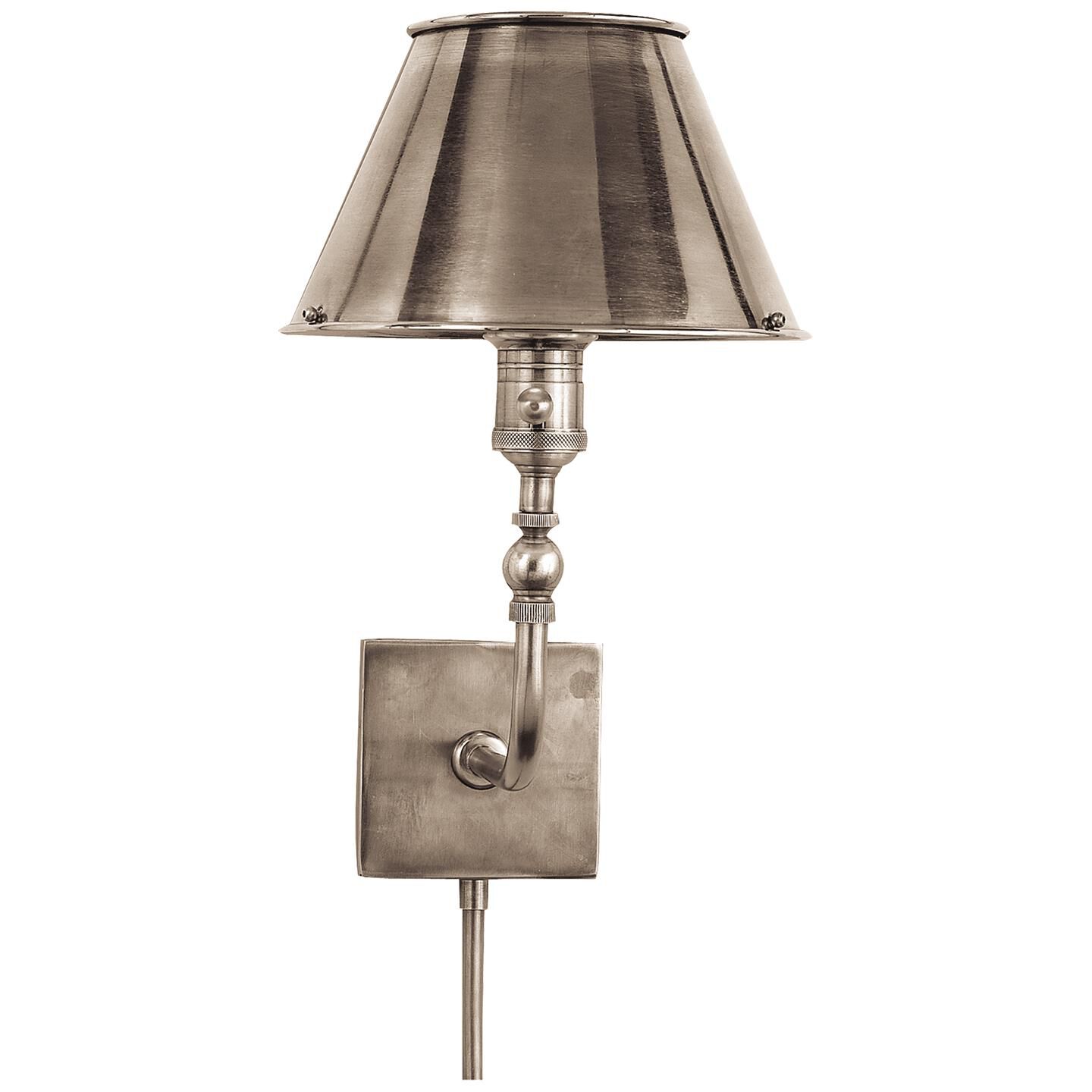 Swivel Head Wall Swing Lamp by Visual Comfort Signature Collection