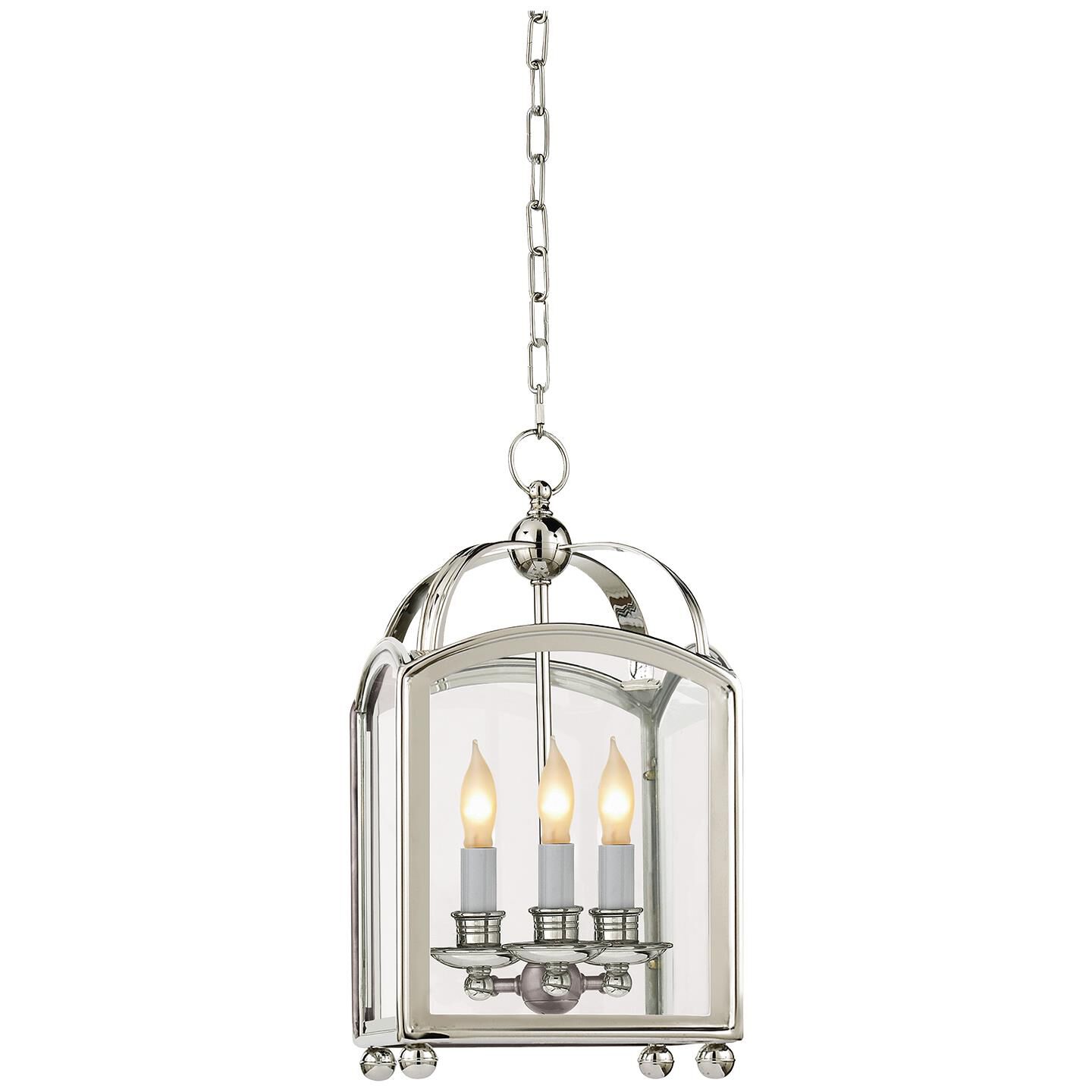 Chapman & Myers Archtop 8 Inch Cage Pendant by Visual Comfort Signature Collection