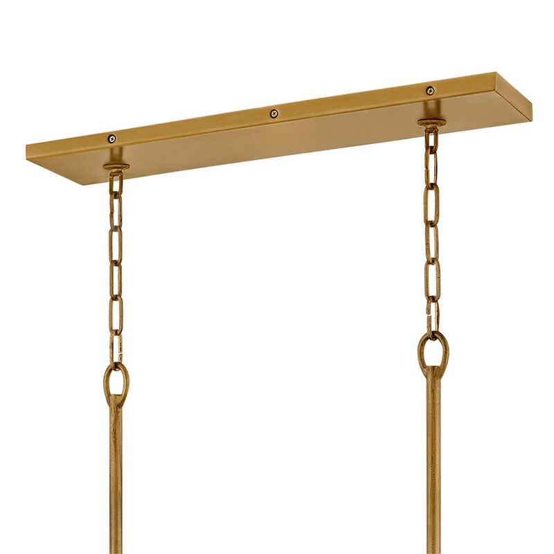 Flora Large Linear Chandelier by Hinkley