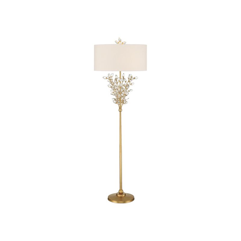 Forget-Me-Not 66 Inch Floor Lamp by Currey and Company