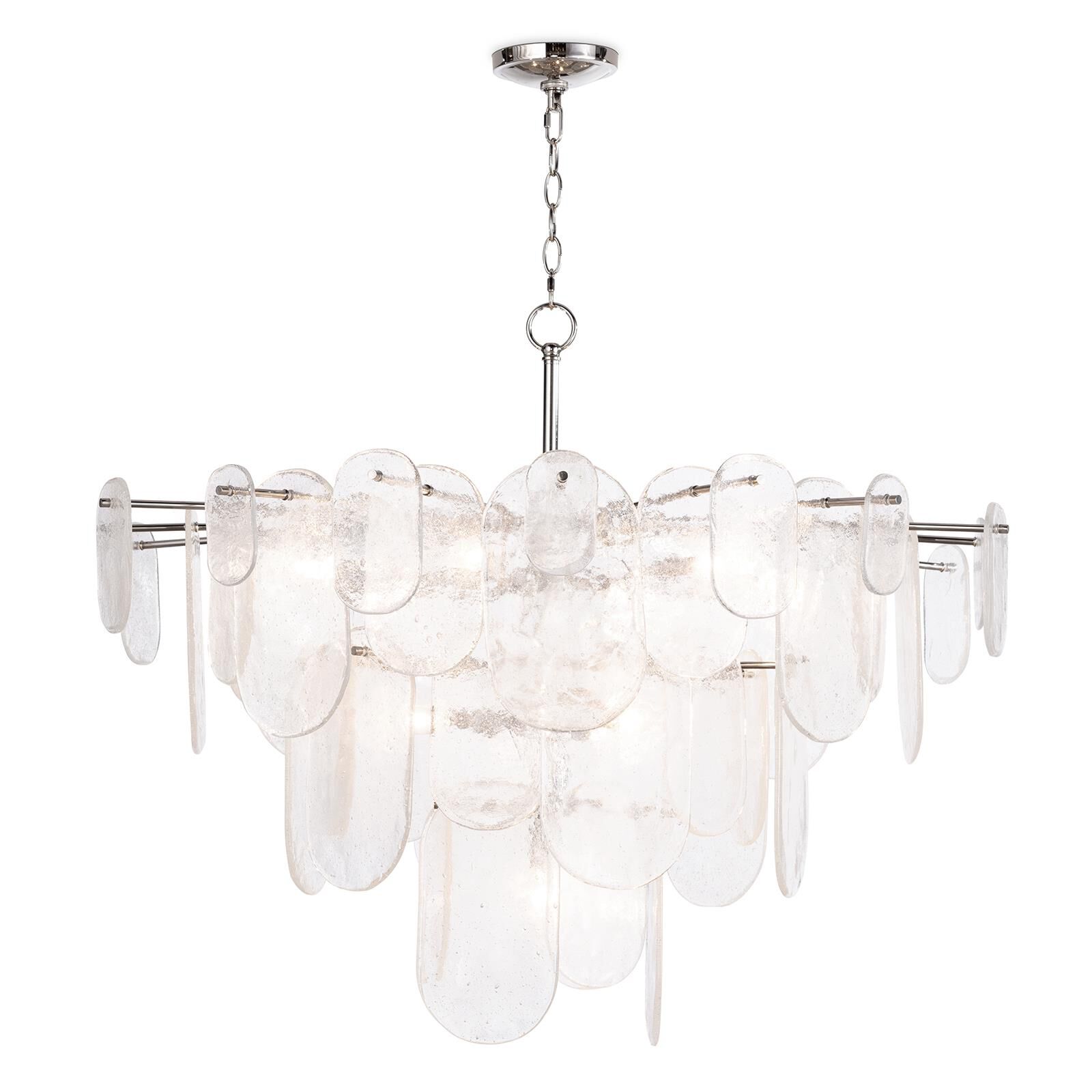 Shown in Polished Nickel finish and Water glass