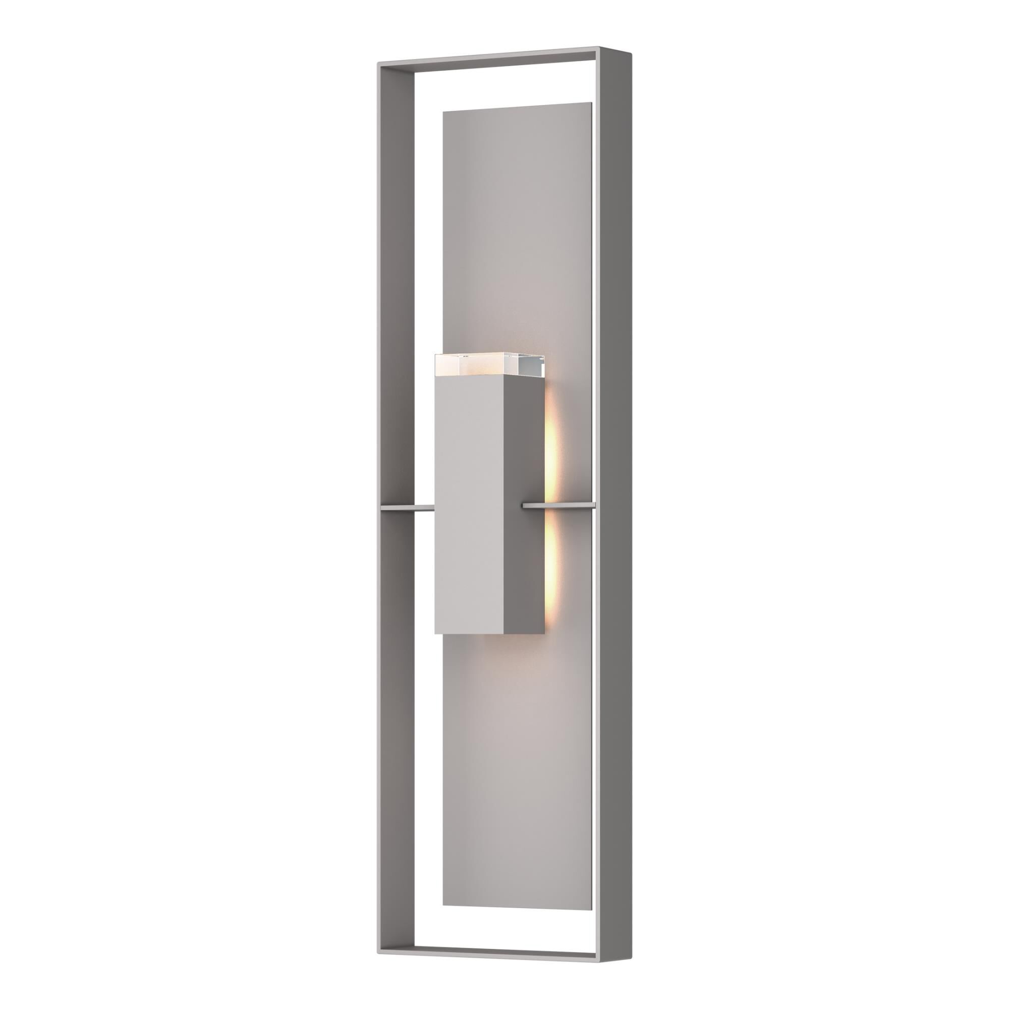 Shadow Box 45 Inch Tall 2 Light Outdoor Wall Light by Hubbardton Forge