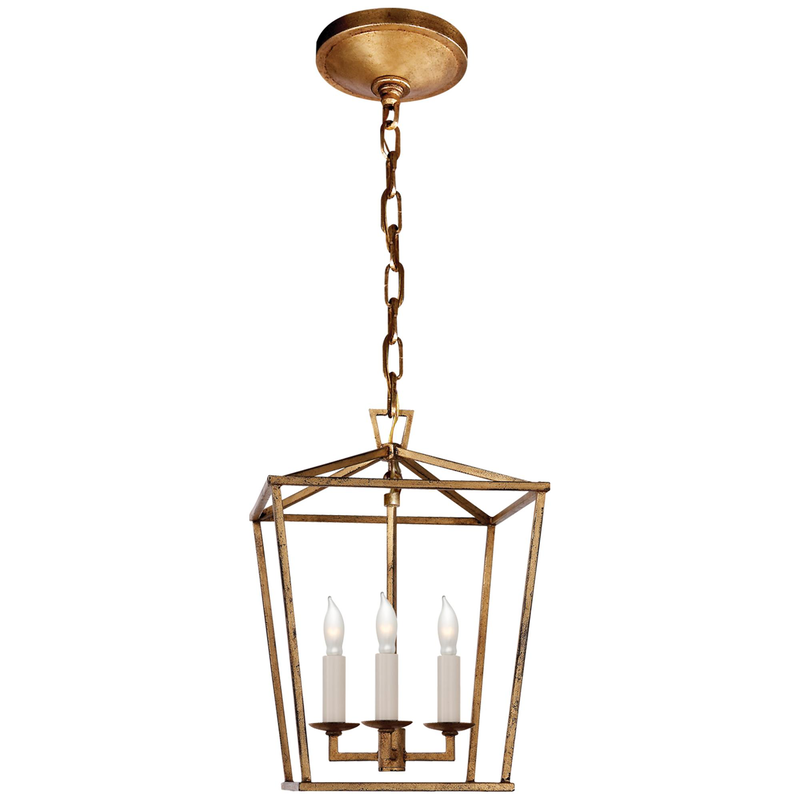 Chapman & Myers Darlana 9 Inch Cage Pendant by Visual Comfort Signature Collection