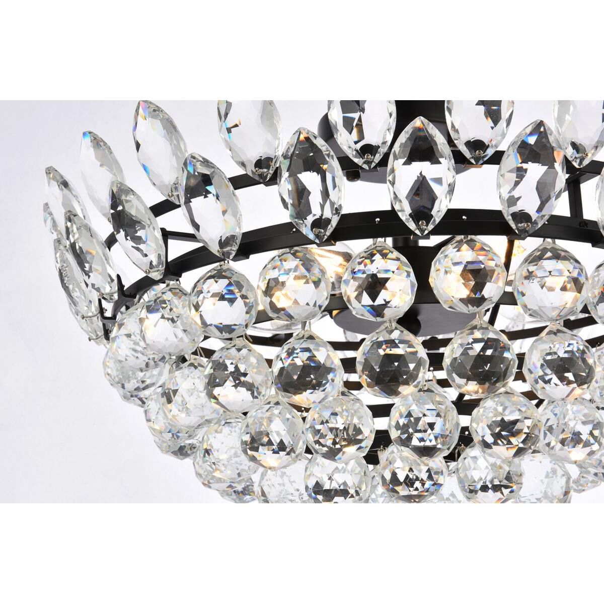 Emilia 20 Inch 5 Light Flush Mount by Elegant Lighting