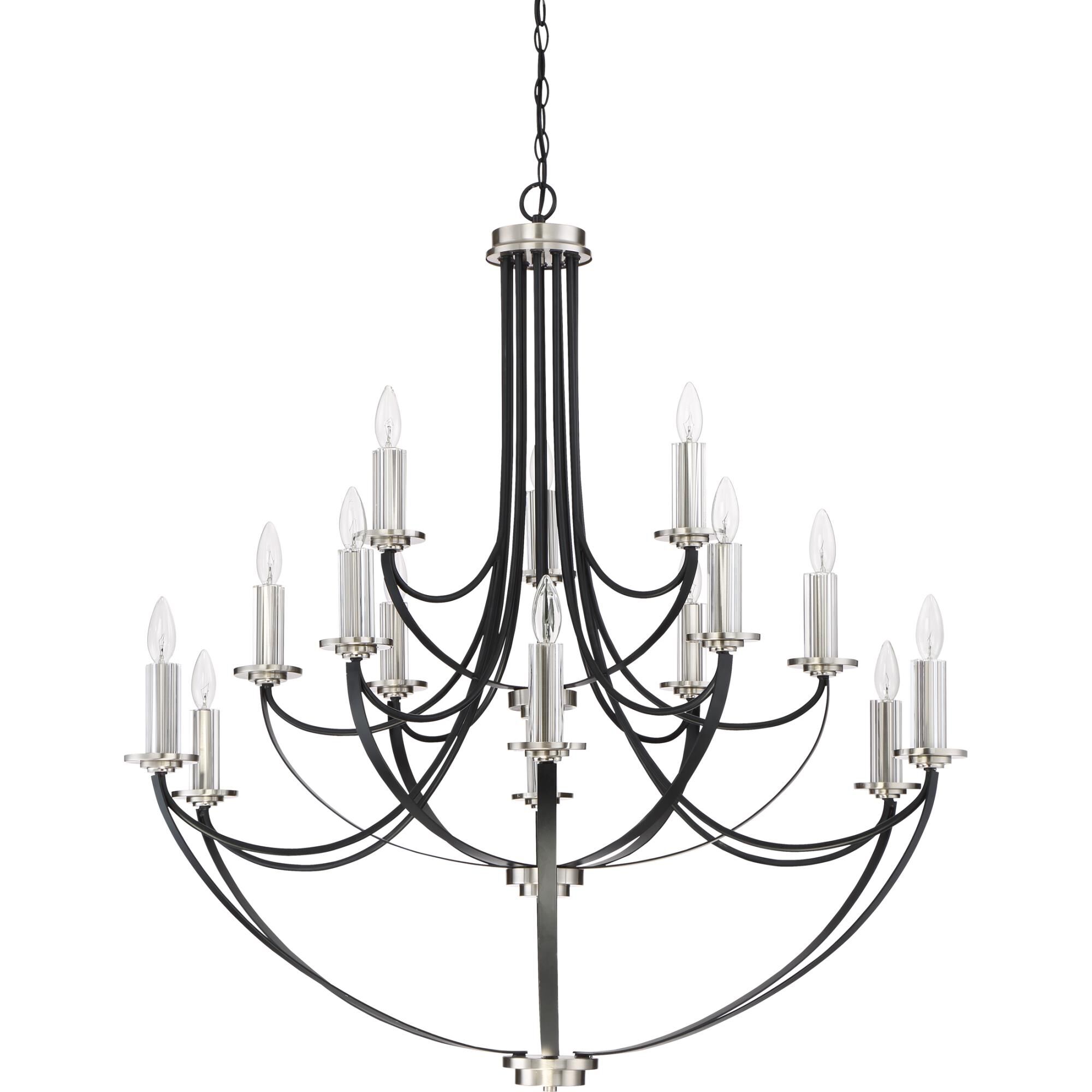 Alana 41 Inch 15 Light Chandelier by Quoizel