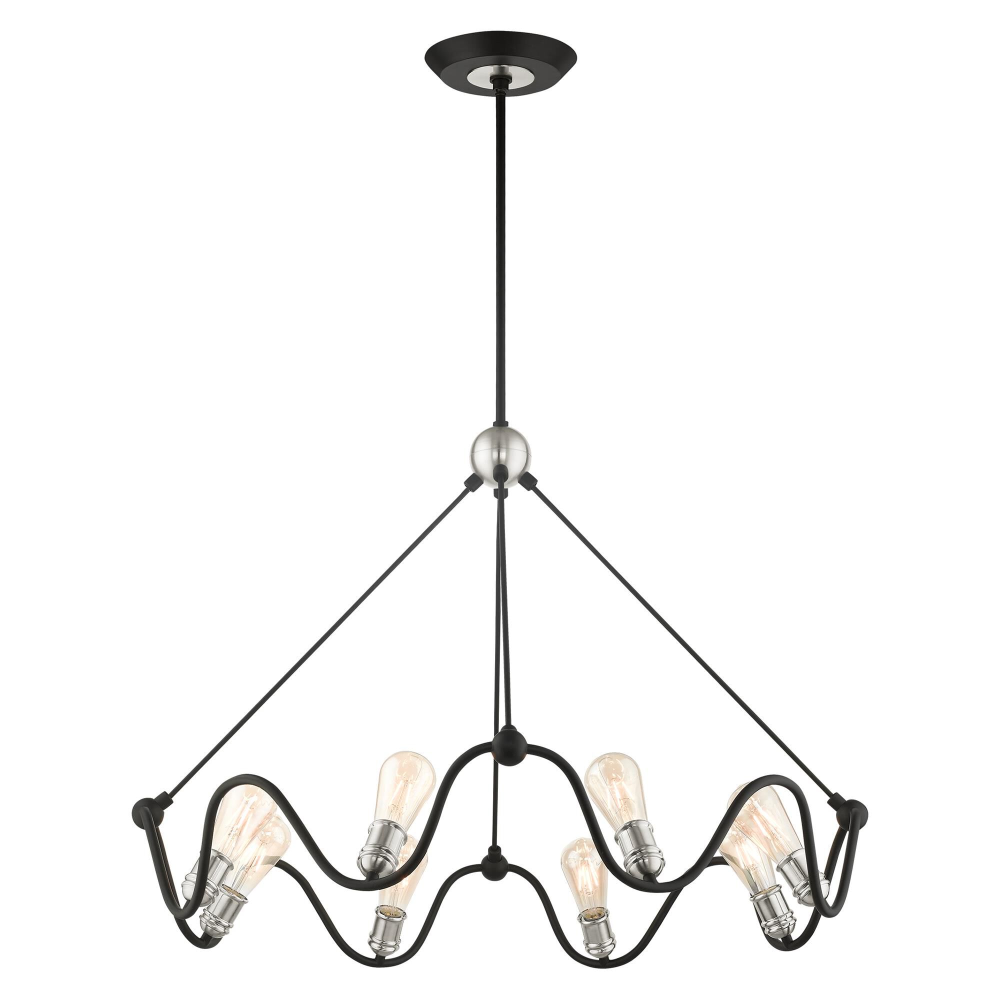 Archer 8 Light Chandelier by Livex Lighting
