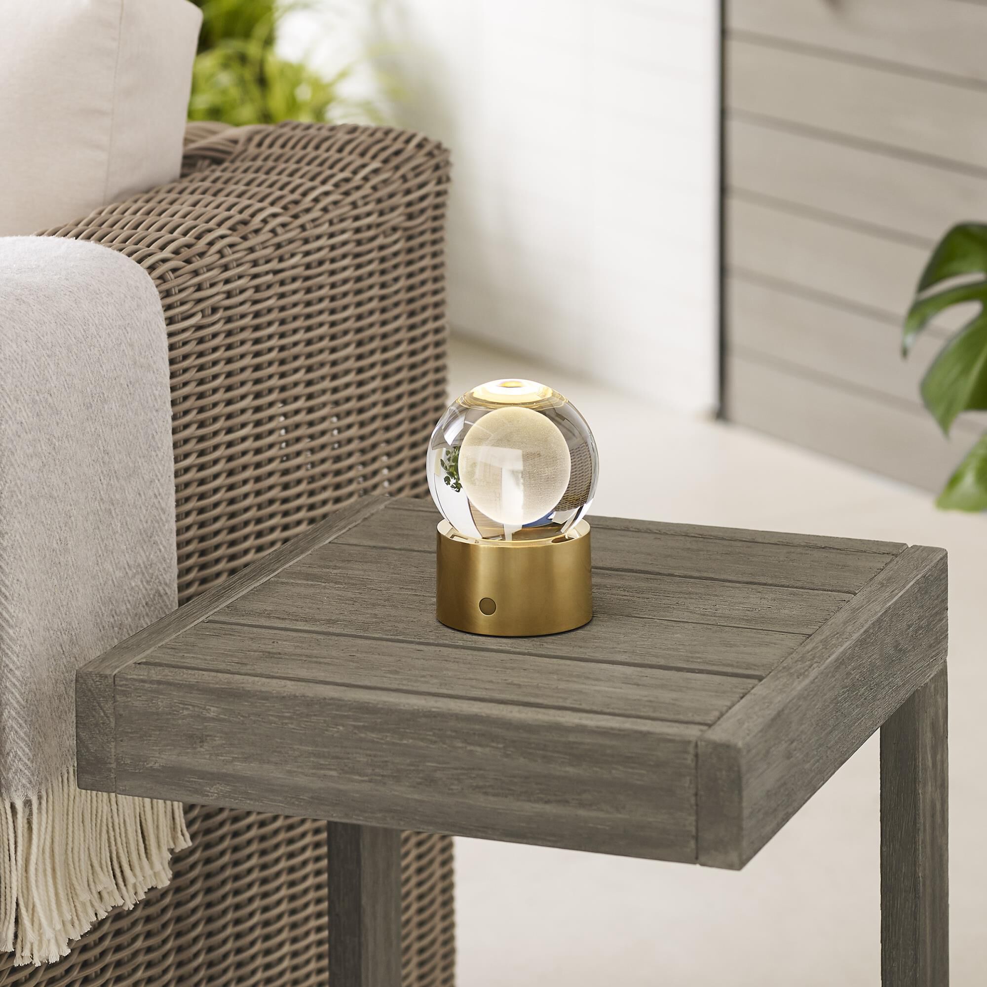 Sean Lavin Mina 6 Inch Rechargeable Cordless Lamp by Visual Comfort Modern Collection