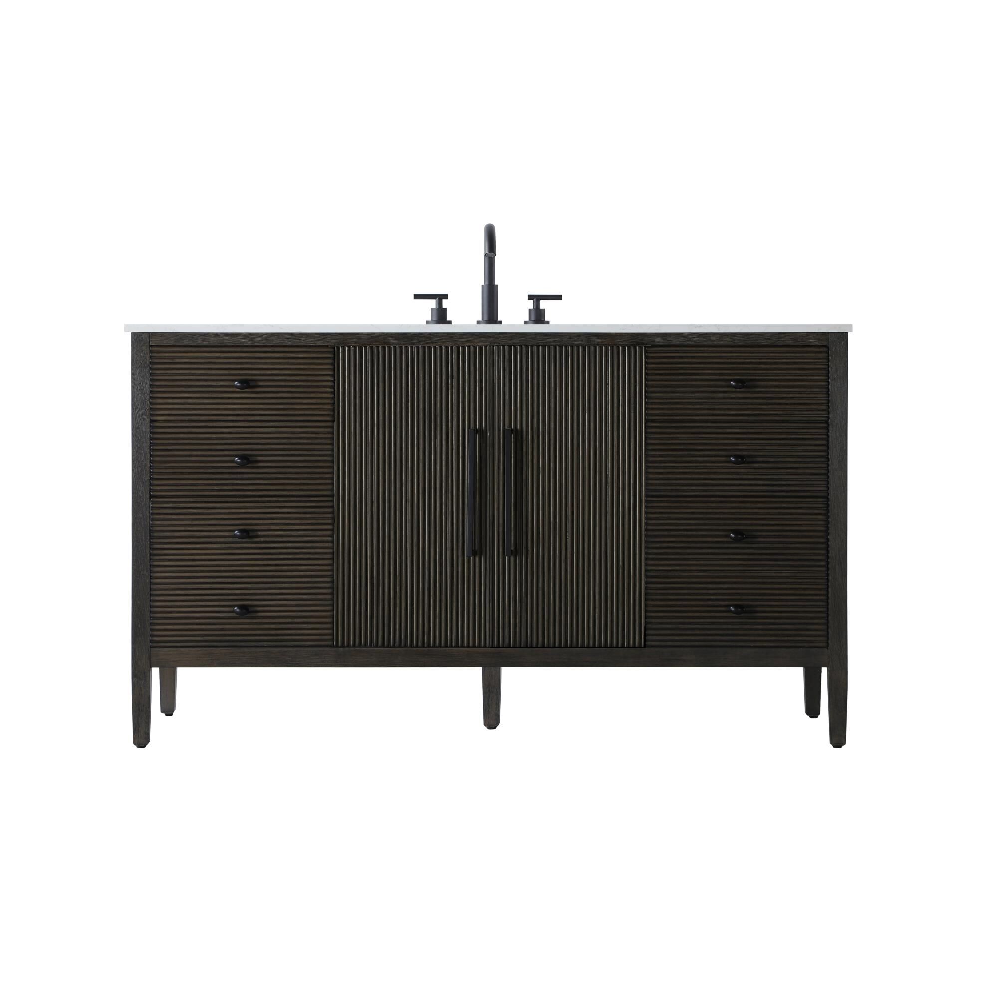 Shown in Chocolate Oak finish