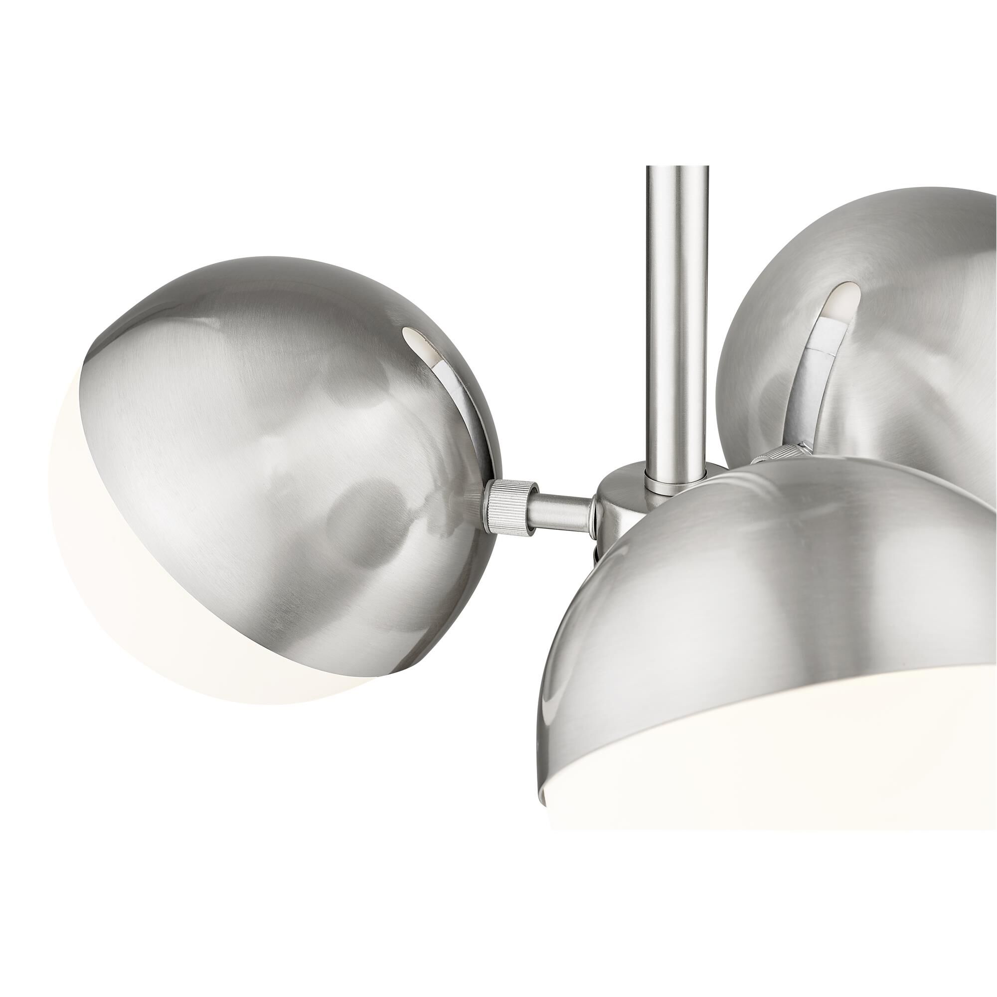 Realm Sphere 17 Inch 3 Light Semi Flush Mount,