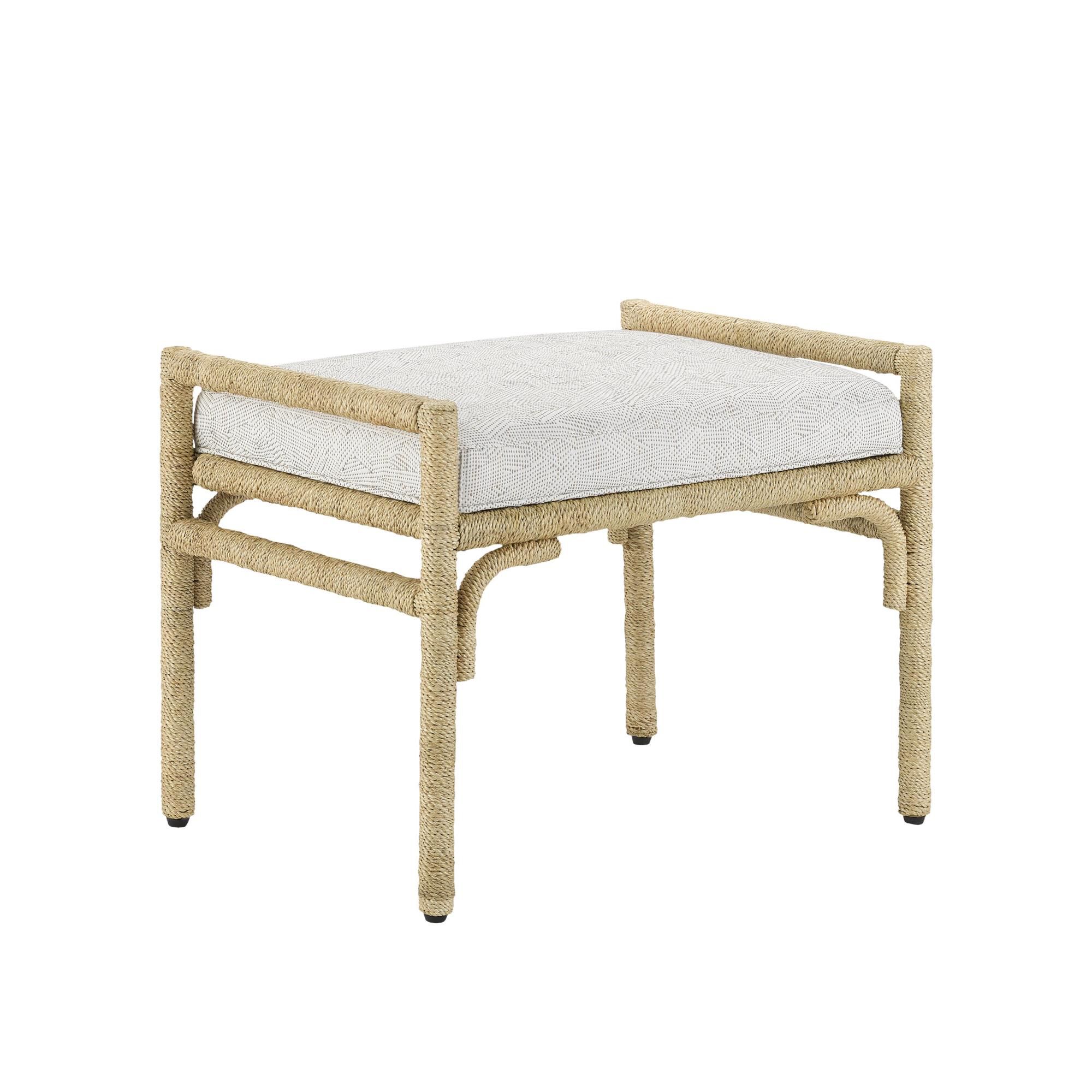 Olisa Ottoman by Currey and Company