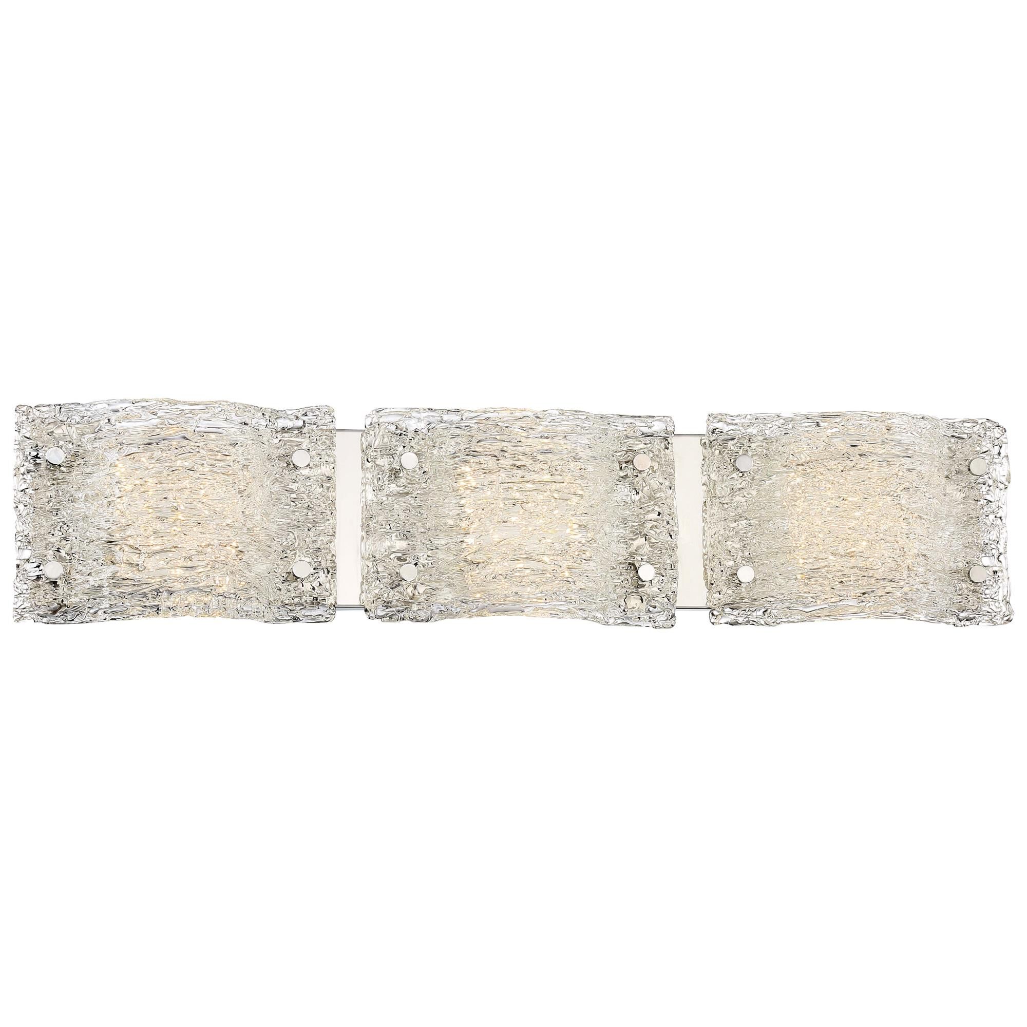 Forest Ice 29 Inch 3 Light LED Bath Vanity Light by Kovacs