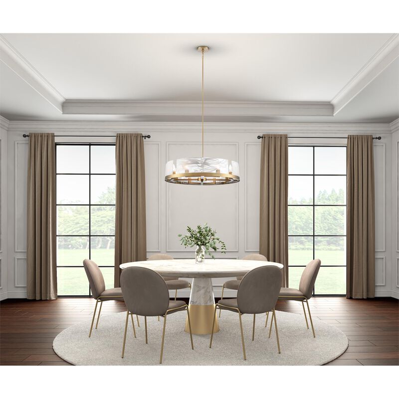 Kevin Kraemer Skye 28 Inch Chandelier by Artcraft