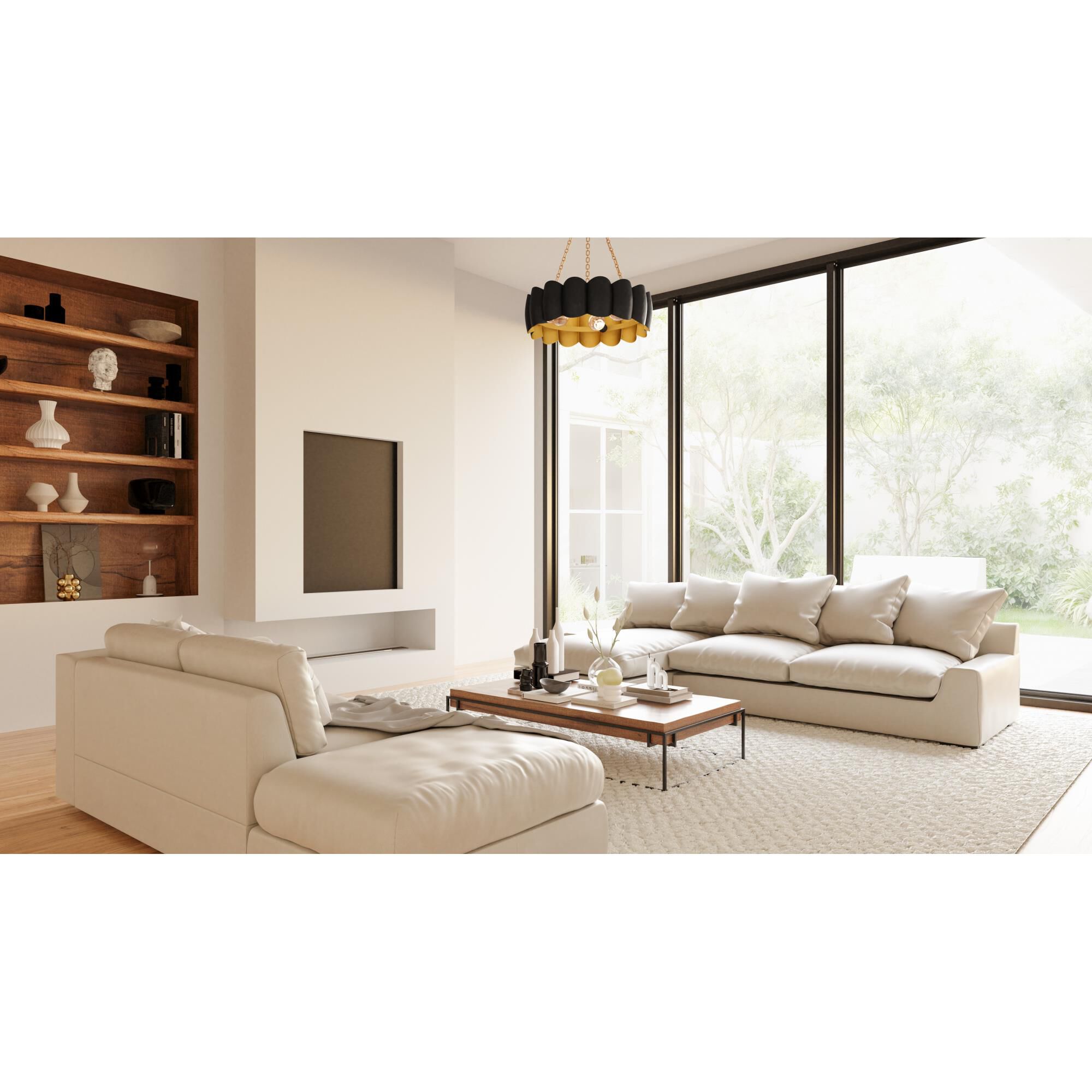 Santana 24 Inch Large Pendant by Quoizel