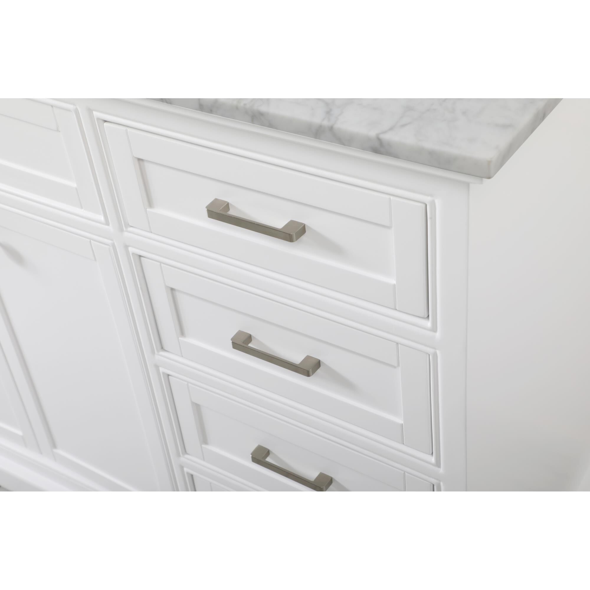 Shown in White finish