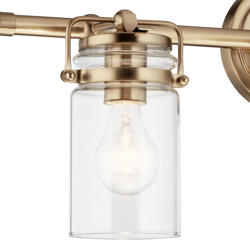 Brinley 24 Inch Bath Vanity Light by Kichler