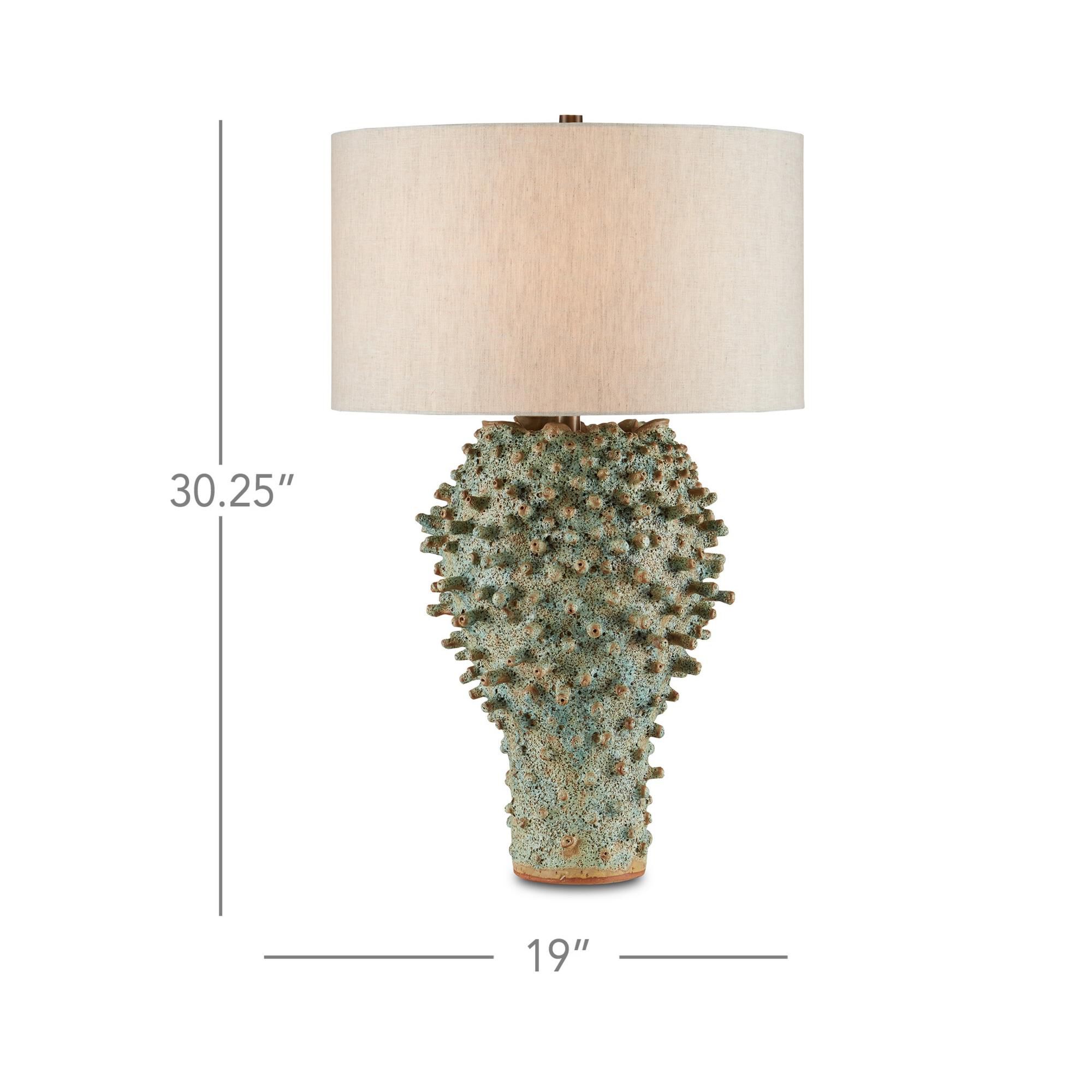 Sea Urchin 30 Inch Table Lamp by Currey and Company