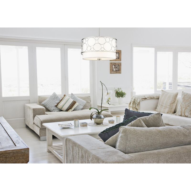 Kendall 24 Inch 4 Light Chandelier by Z-Lite