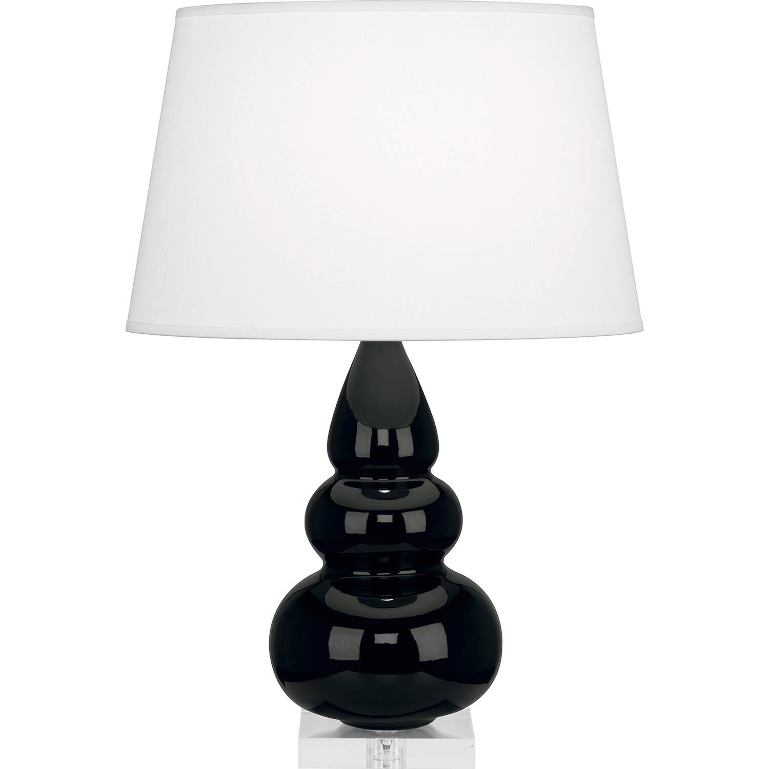 Small Triple Gourd 24 Inch Table Lamp by Robert Abbey