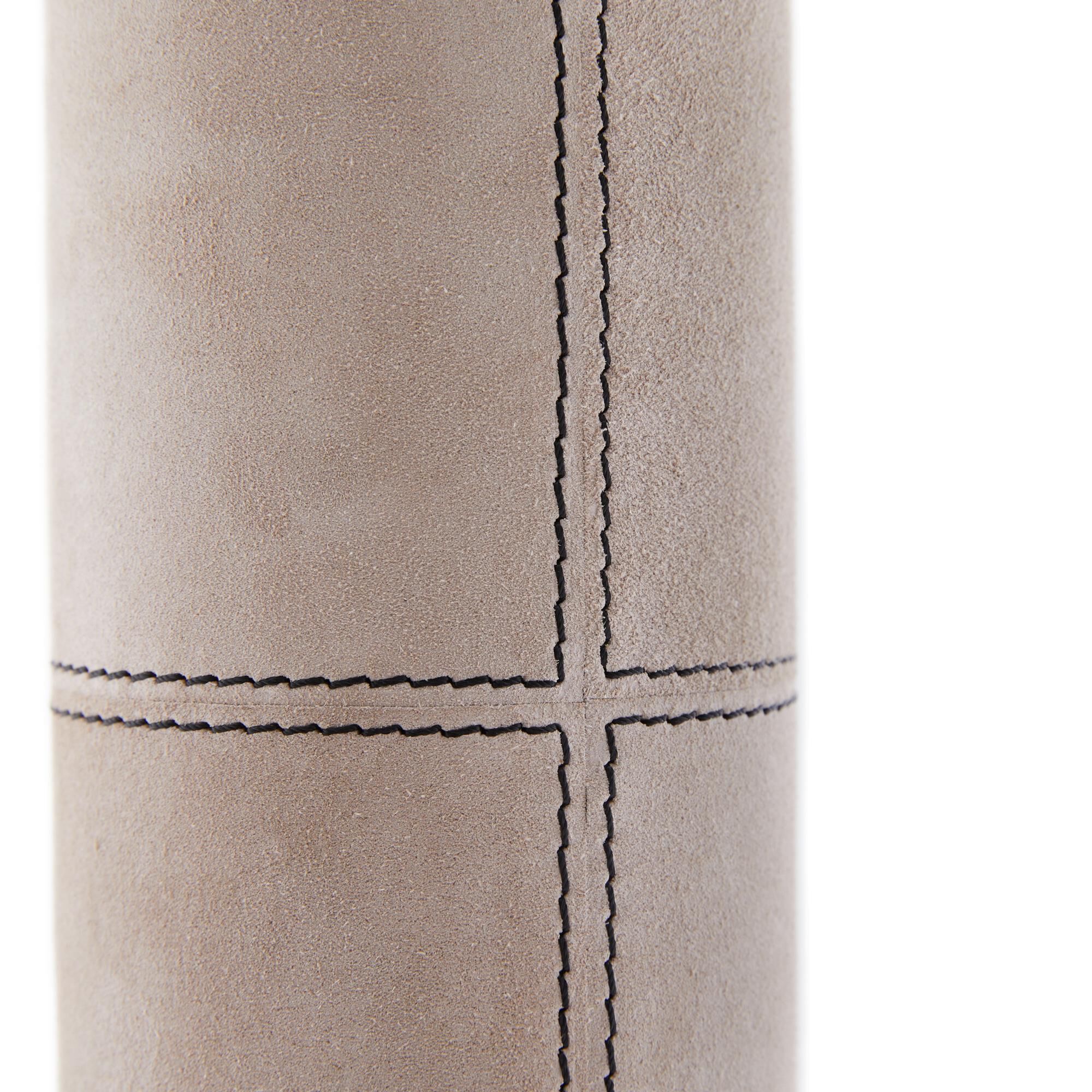 Shown in Bone finish and Microfiber shade