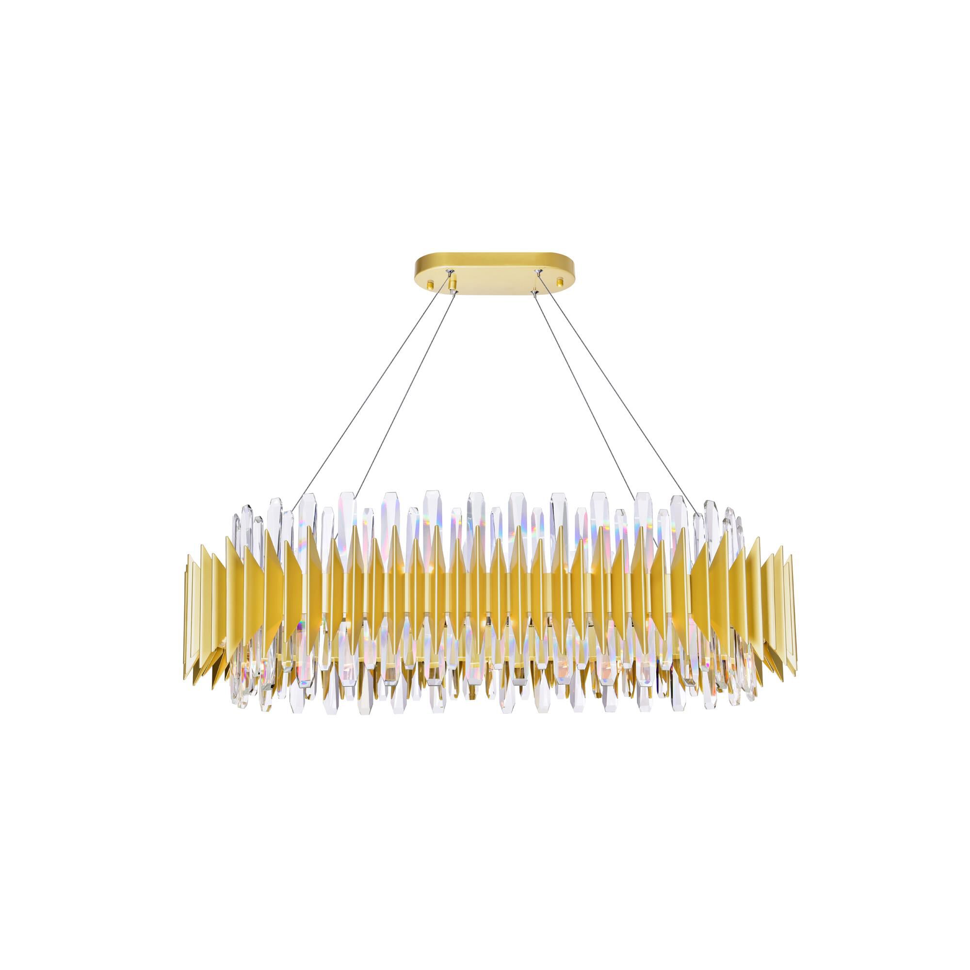 Cityscape 39 Inch 20 Light Linear Suspension Light by CWI Lighting