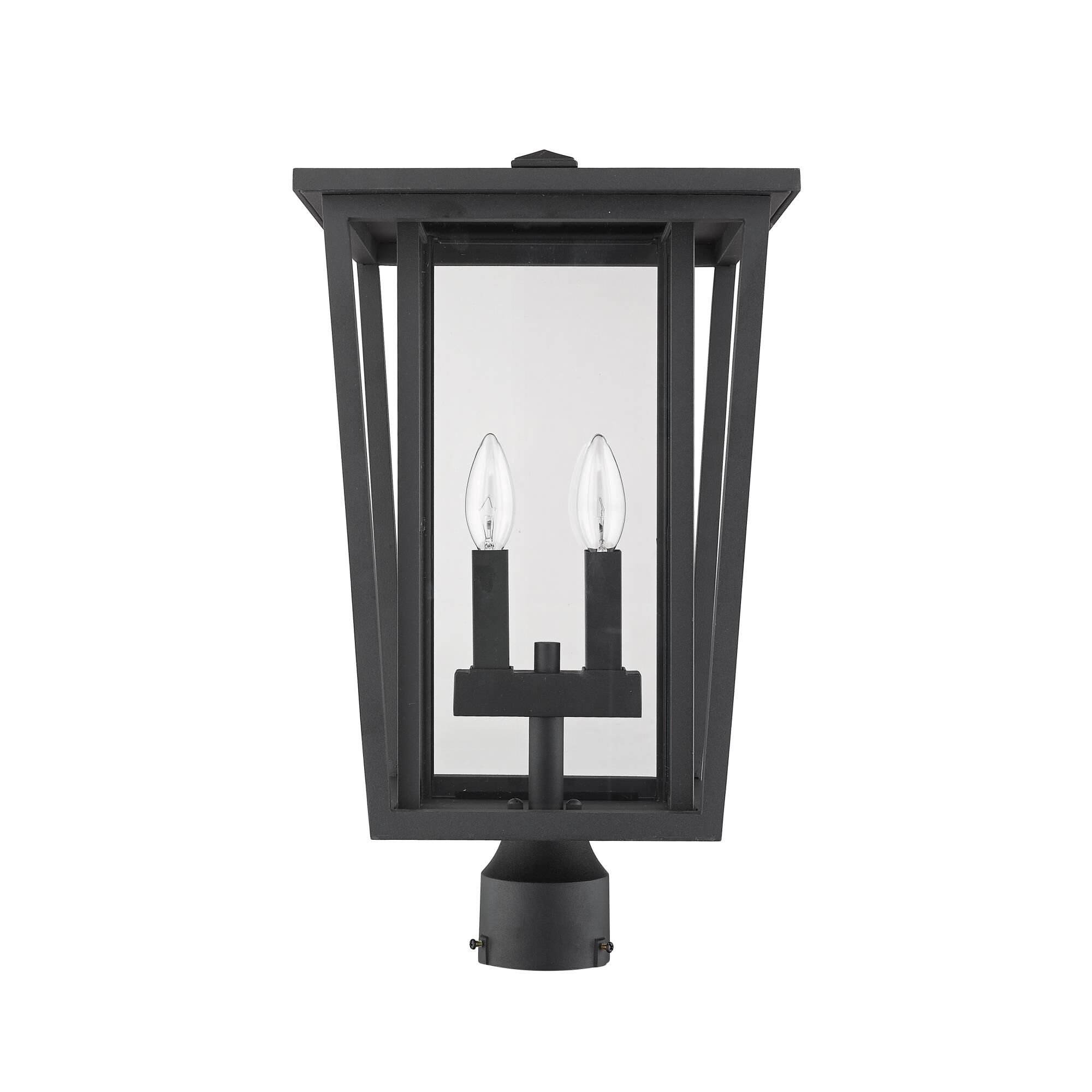 Seoul 19 Inch Tall 2 Light Outdoor Post Lamp by Z-Lite - Clearance