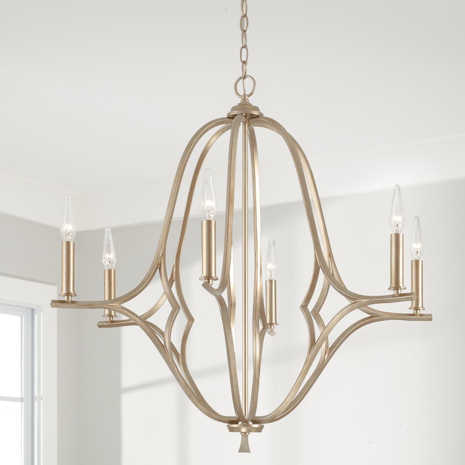 Claire 32 Inch 6 Light Chandelier by Capital Lighting Fixture Company