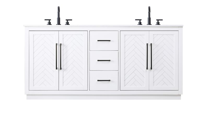 Chase 72 Inch Bath Vanity by Elegant Dcor